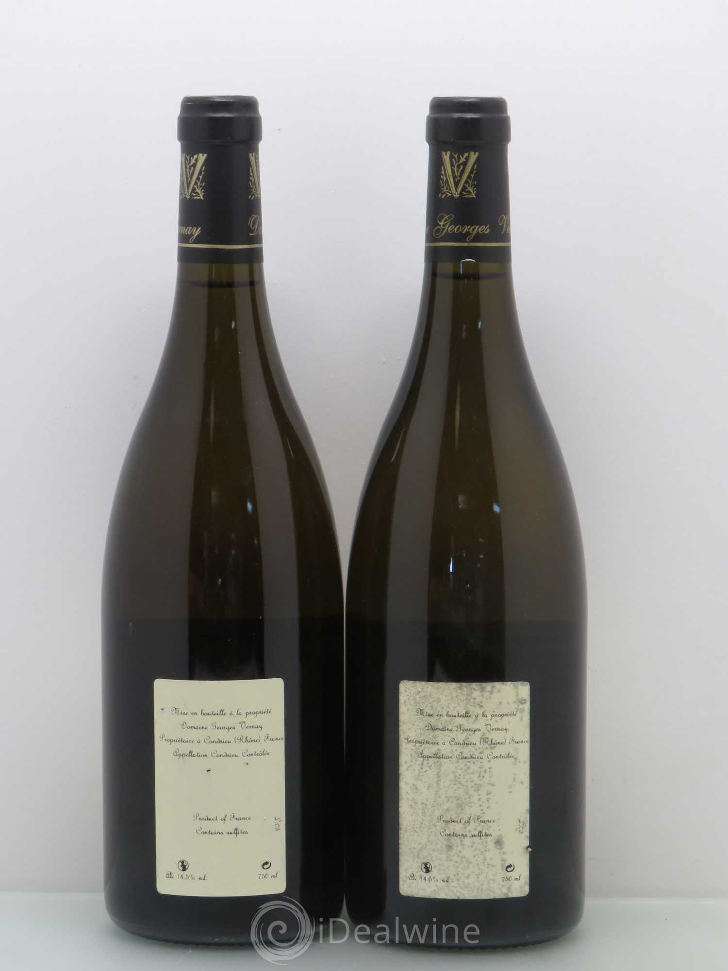 Condrieu Coteau de Vernon Georges Vernay 2010 - Lot de 2 bouteilles - 1
