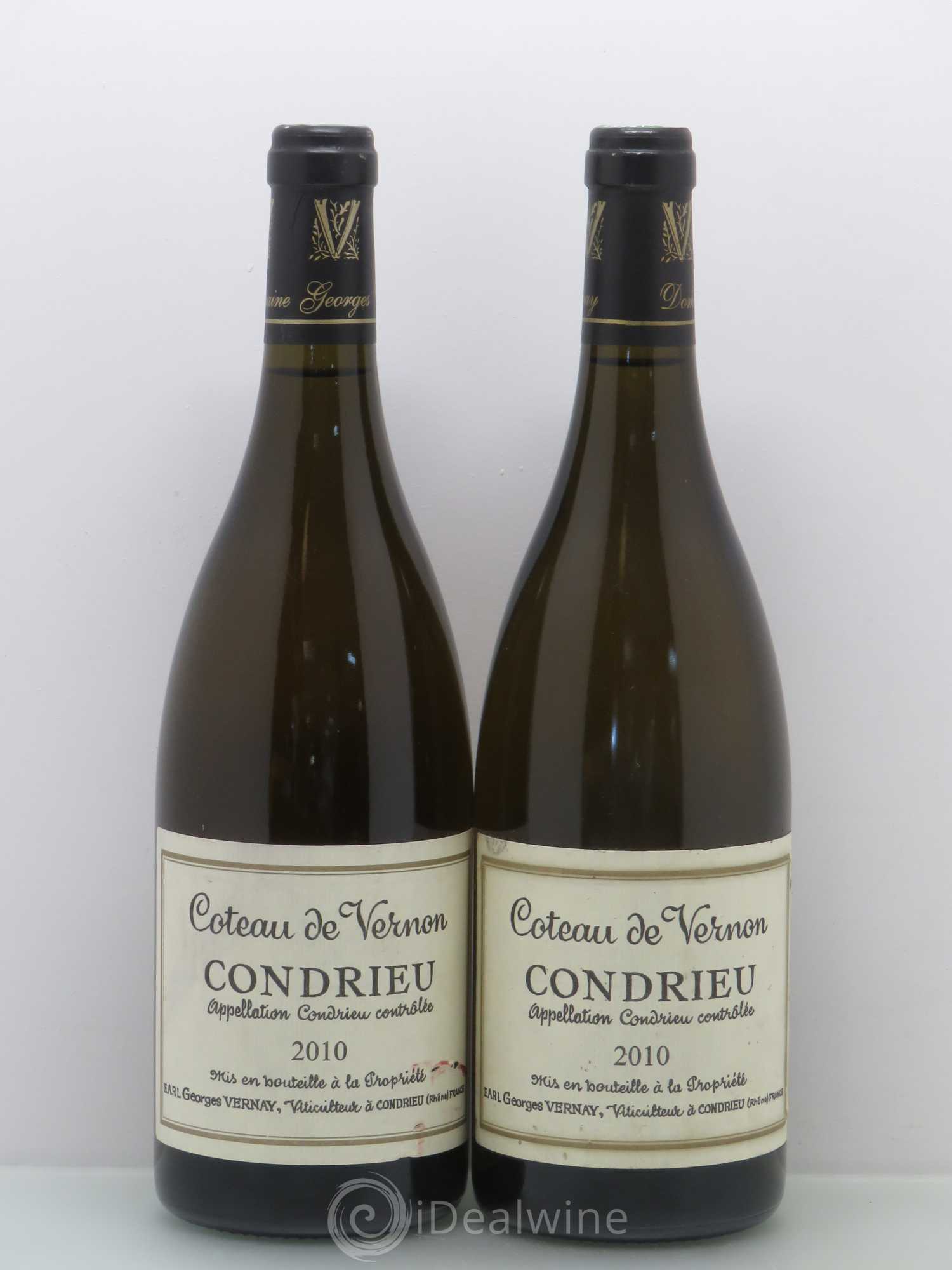 Condrieu Coteau de Vernon Georges Vernay 2010 - Lot de 2 bouteilles - 0