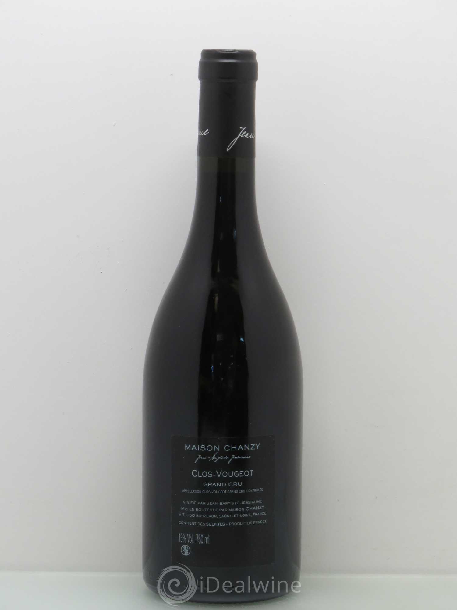 Clos de Vougeot Grand Cru Maison Chanzy 2014 - Lot de 1 bouteille - 1
