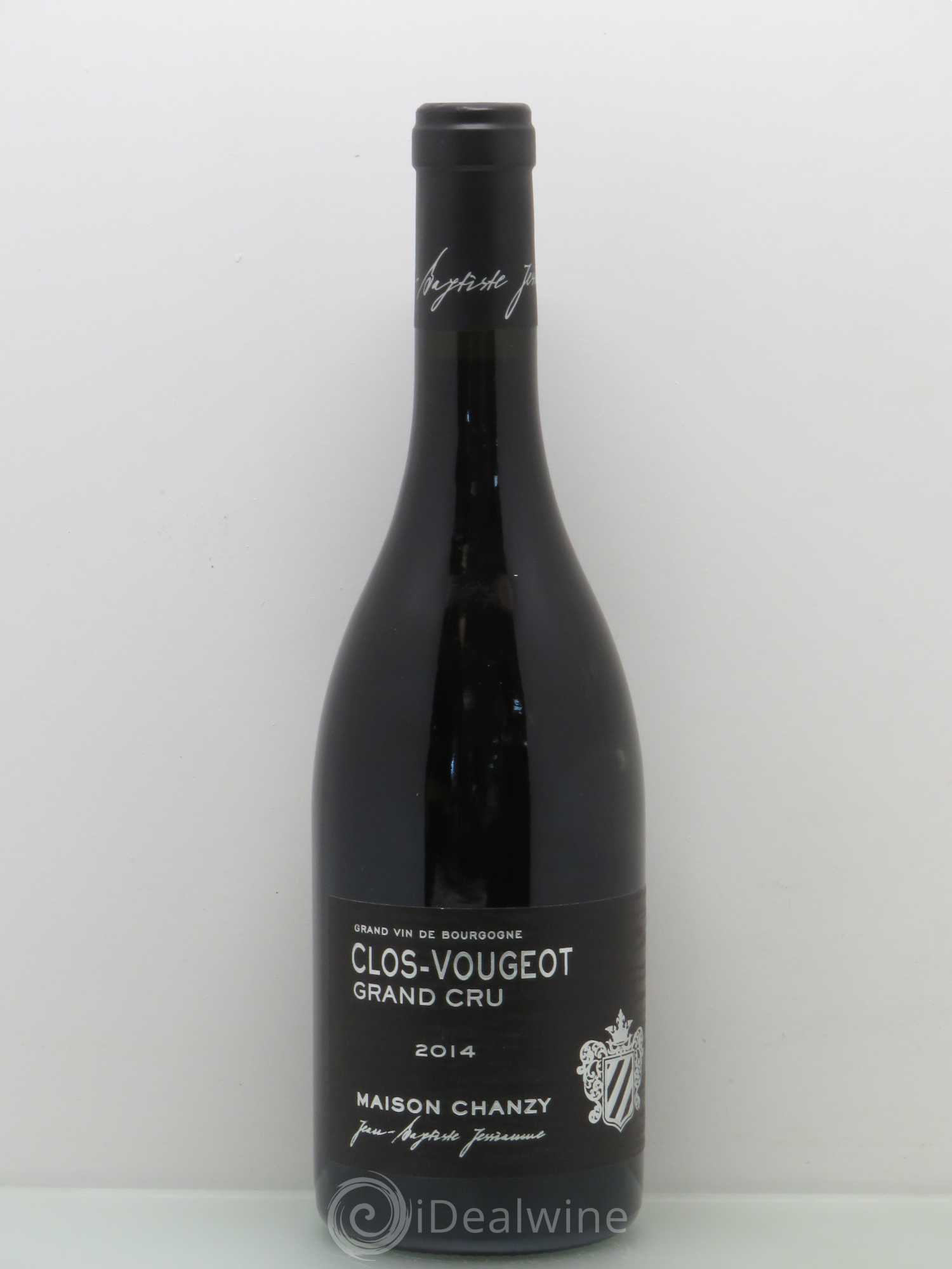 Clos de Vougeot Grand Cru Maison Chanzy 2014 - Lot de 1 bouteille - 0
