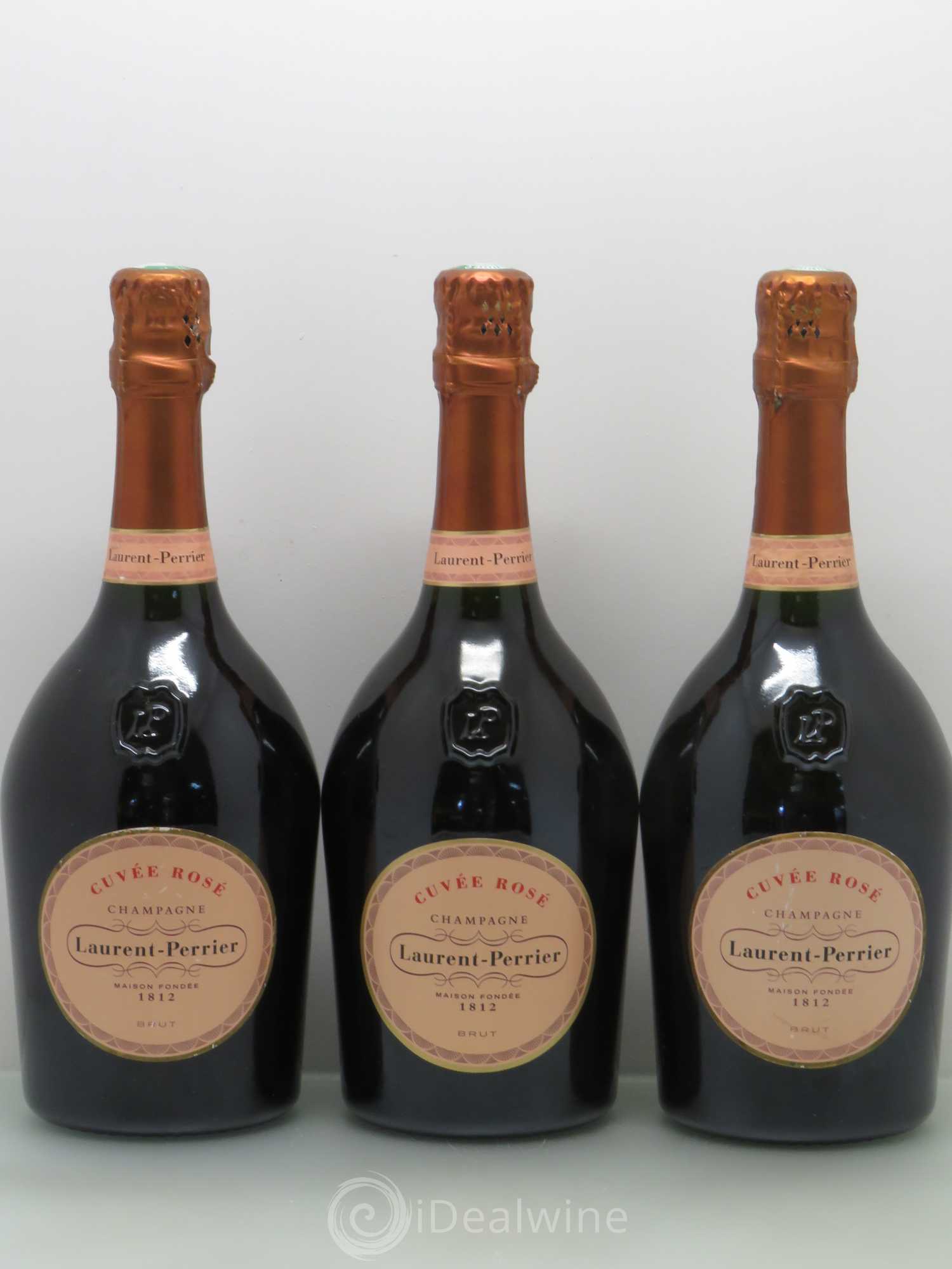 Rosé Brut Laurent Perrier - Lot de 3 bouteilles - 0