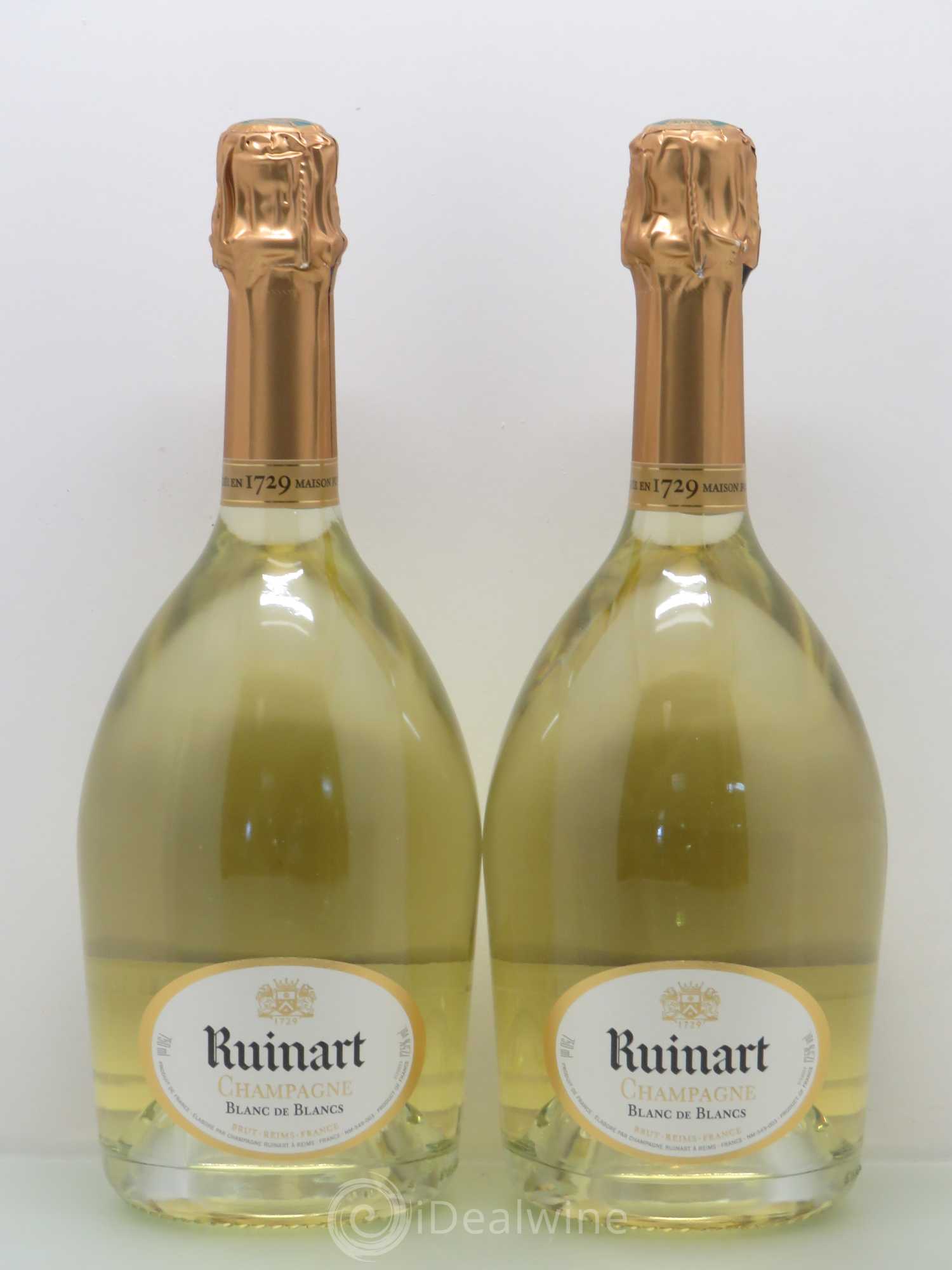 Blanc de Blancs Brut Ruinart - Lot de 2 bouteilles - 0