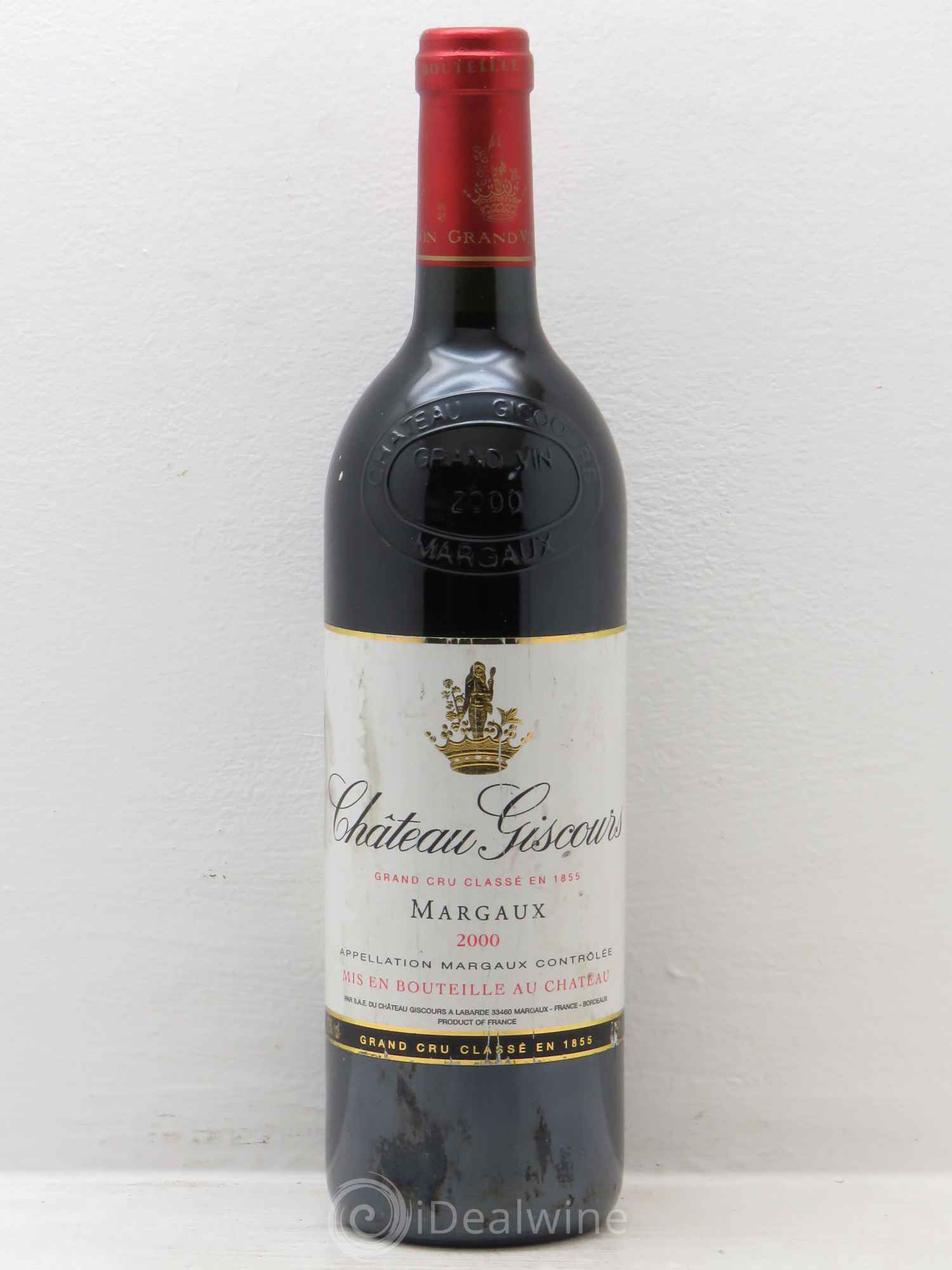 Château Giscours 3ème Grand Cru Classé 2000 - Lot de 1 bouteille - 0