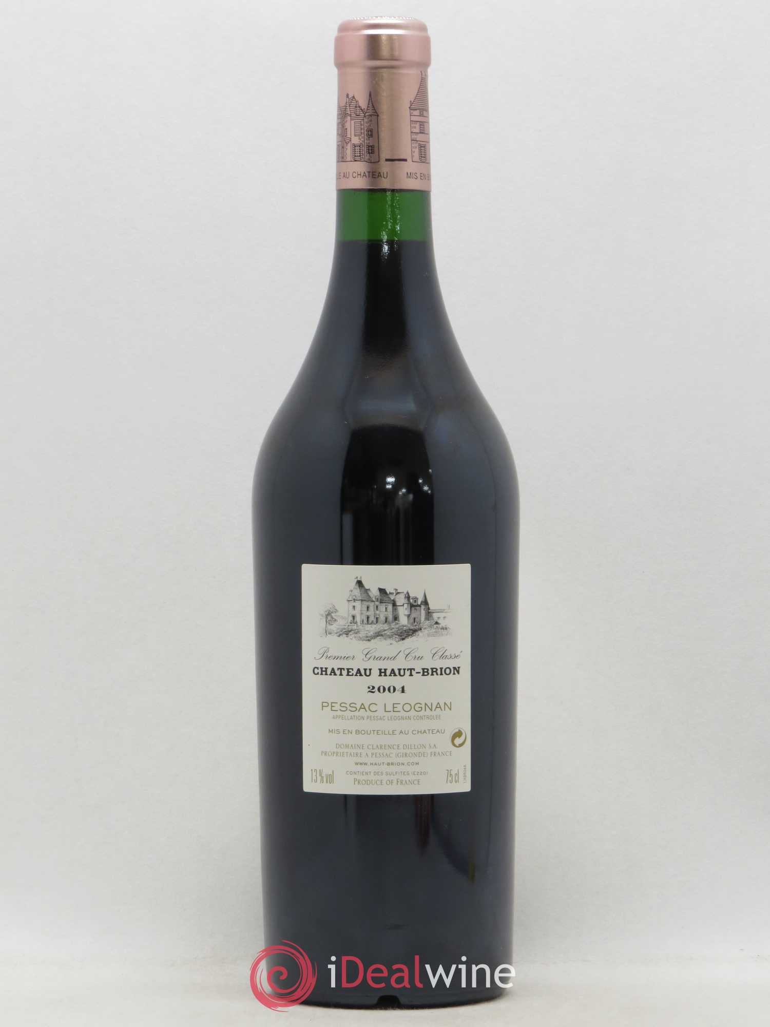 Château Haut Brion 1er Grand Cru Classé 2004 - Lot de 1 bouteille - 1