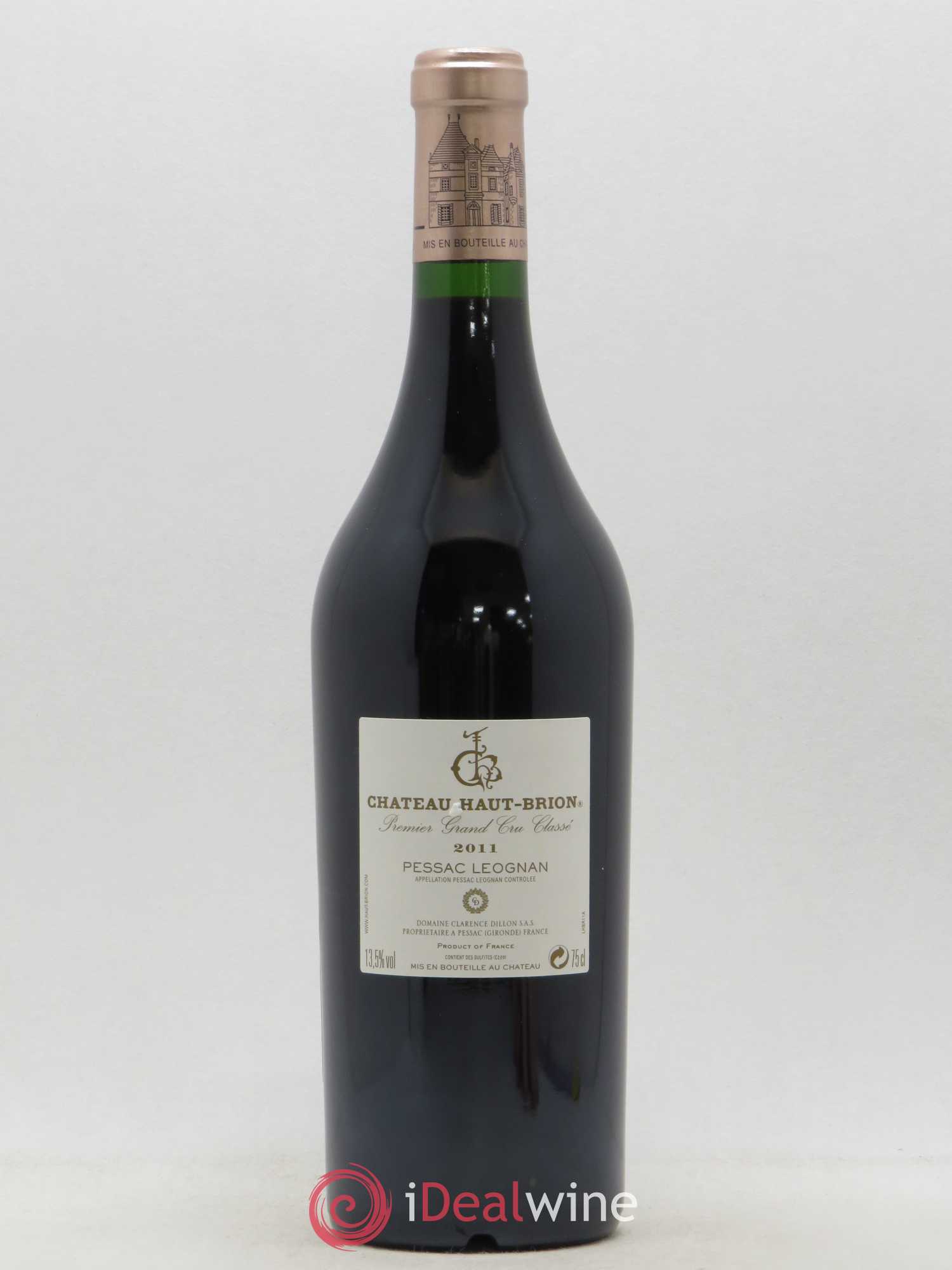Château Haut Brion 1er Grand Cru Classé 2011 - Lot de 1 bouteille - 1
