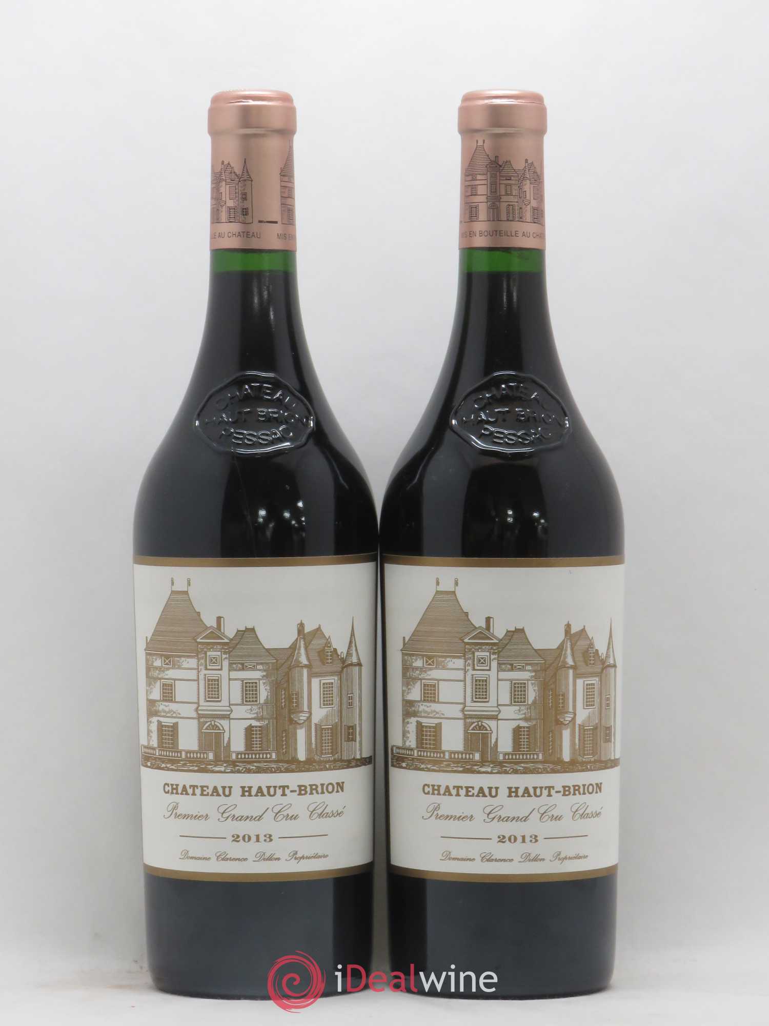 Château Haut Brion 1er Grand Cru Classé 2013 - Lot de 2 bouteilles - 0