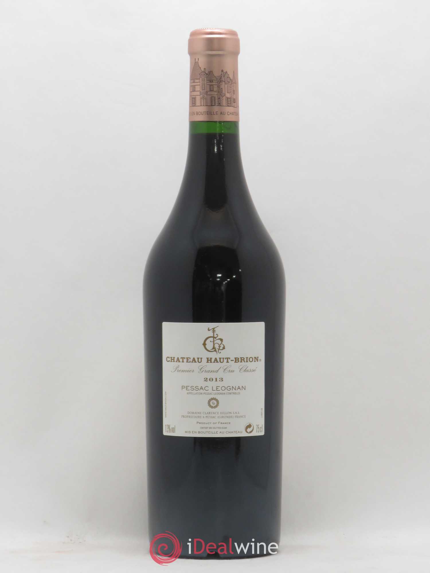 Château Haut Brion 1er Grand Cru Classé 2013 - Lot de 1 bouteille - 1