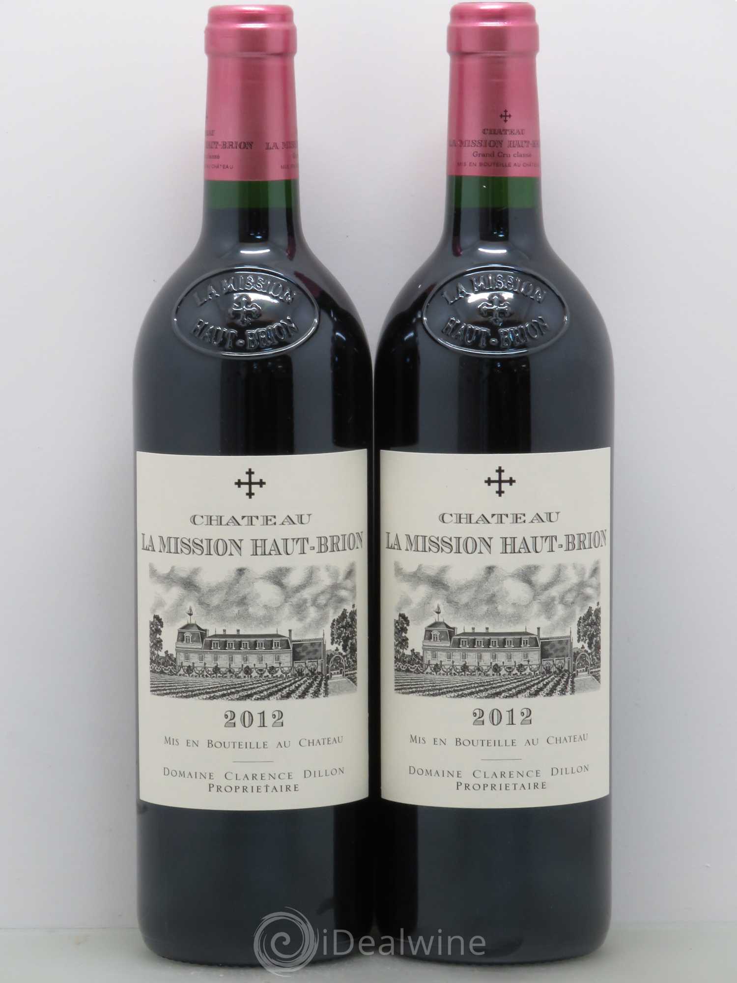 Château la Mission Haut-Brion Cru Classé de Graves 2012 - Lot de 2 bouteilles - 0