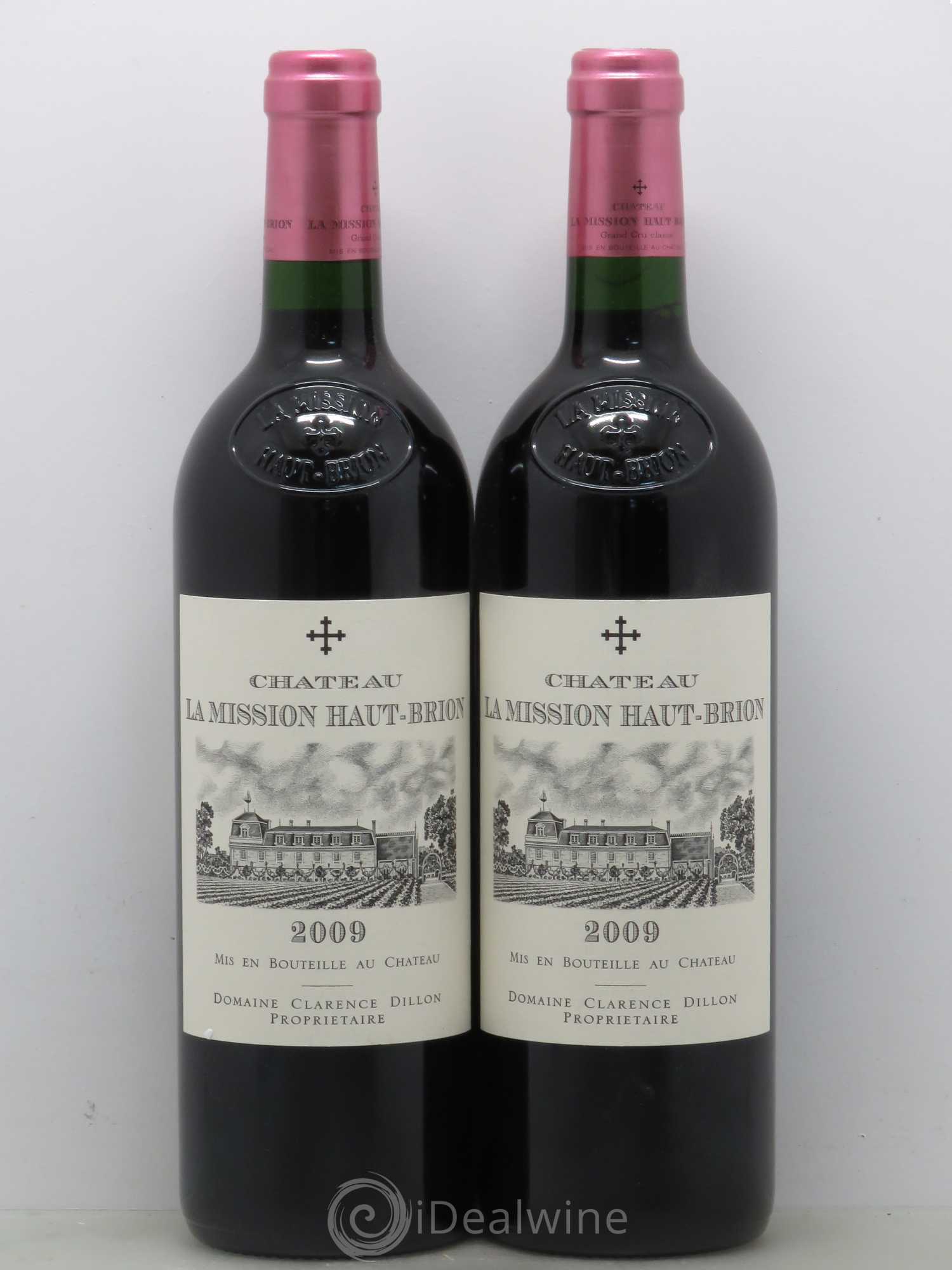Château la Mission Haut-Brion Cru Classé de Graves 2009 - Lot de 2 bouteilles - 0