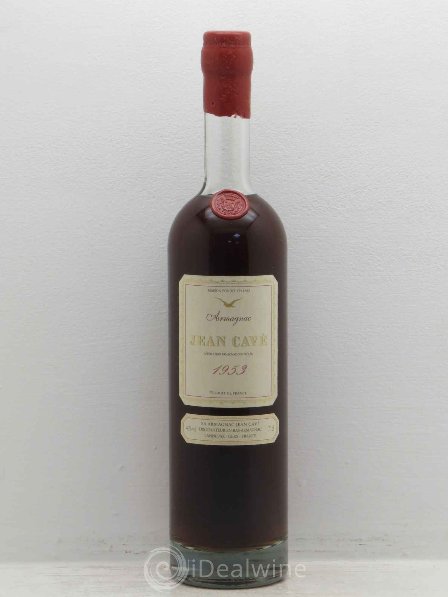 Armagnac JeanCave 1953 - Posten von 1 Flasche - 0