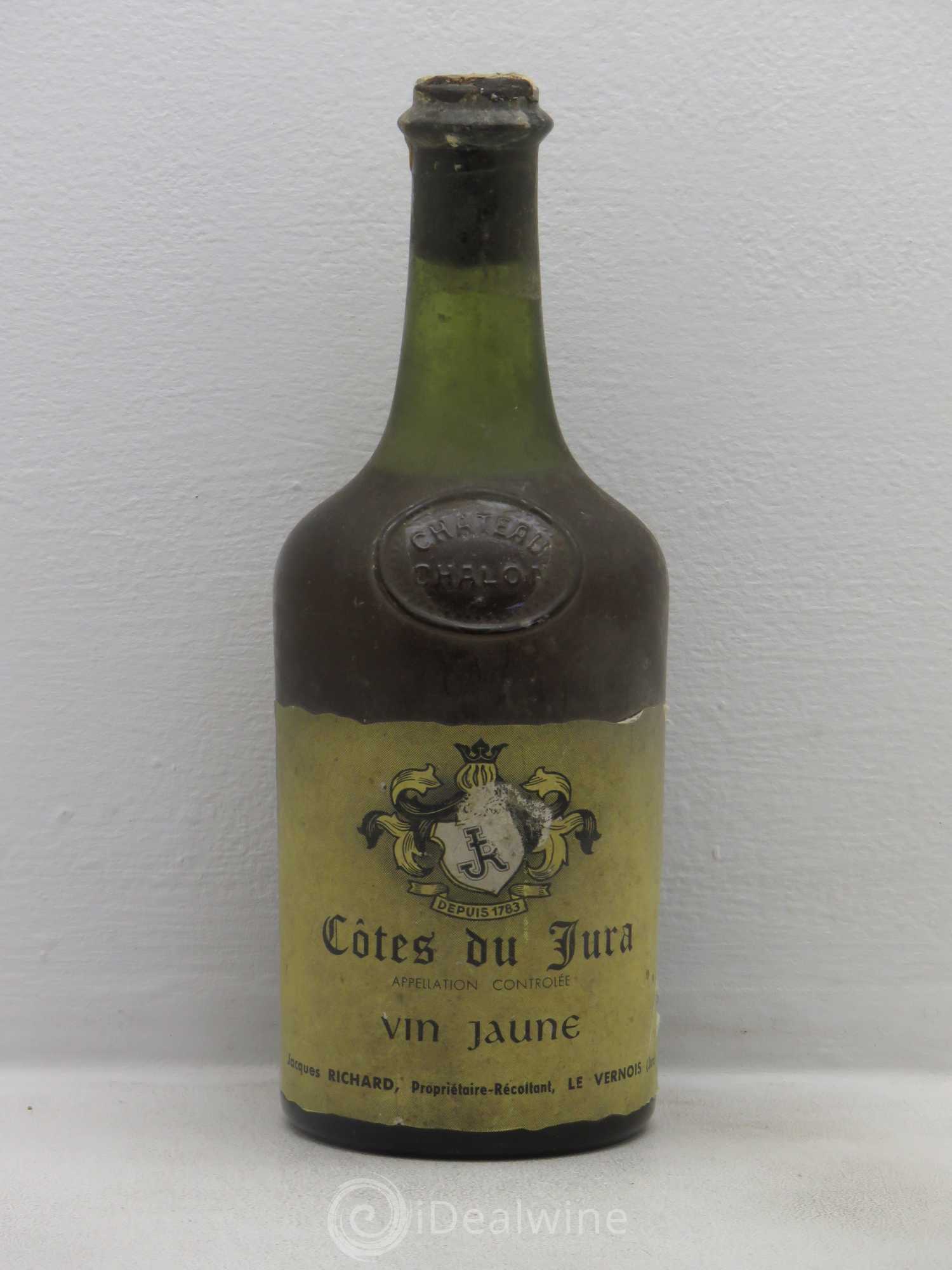 Arbois Vin Jaune Côtes du Jura J Richard - Posten von 1 Flasche - 0