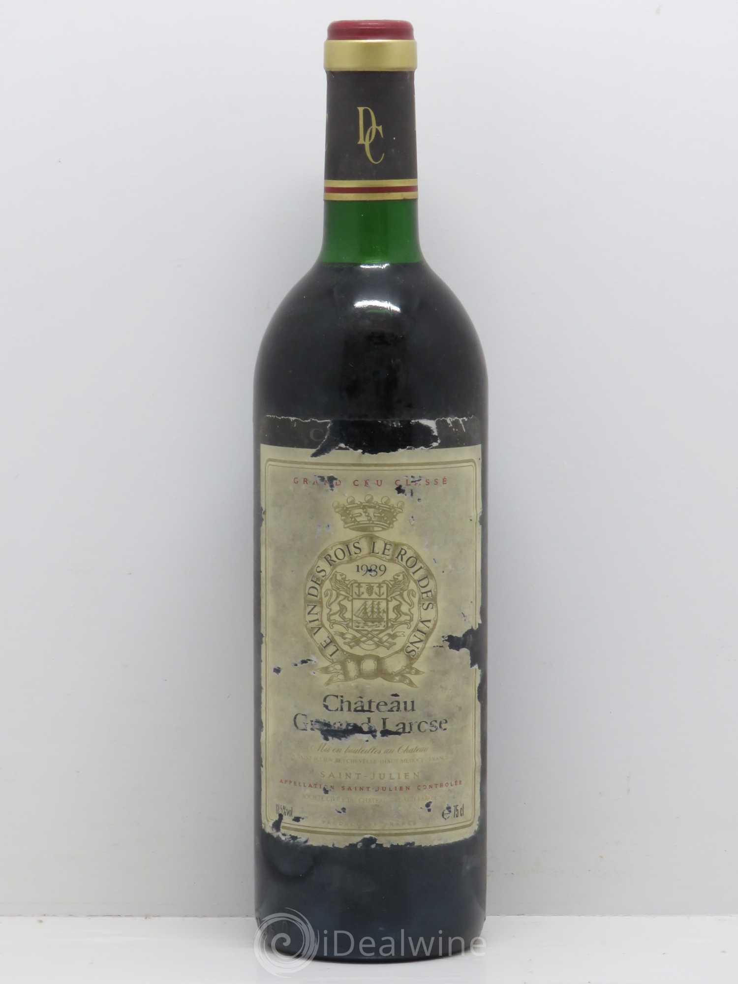 Château Gruaud Larose 2ème Grand Cru Classé 1989 - Lot de 1 bouteille - 0