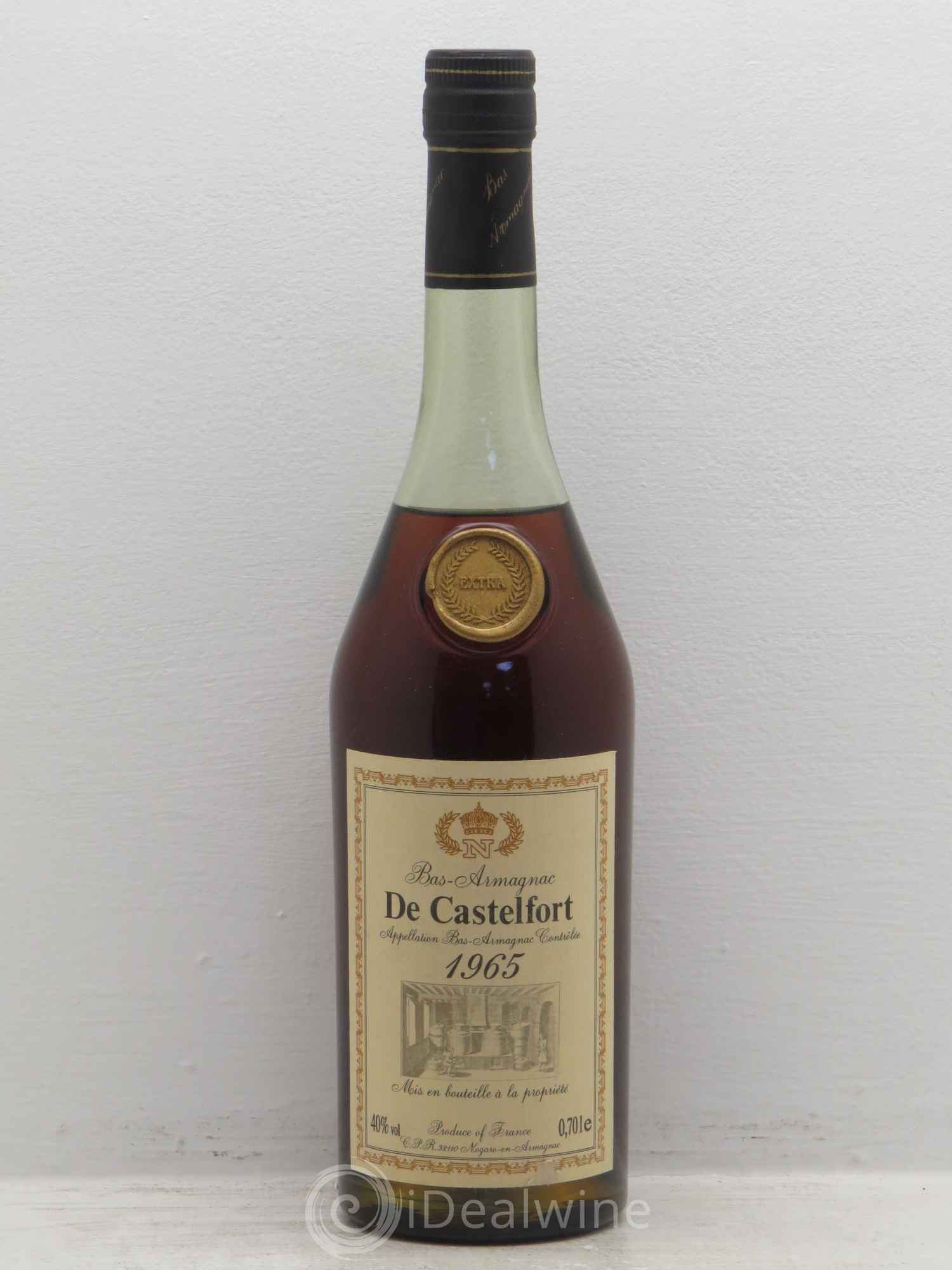 Bas-Armagnac 1965 - Posten von 1 Flasche - 0