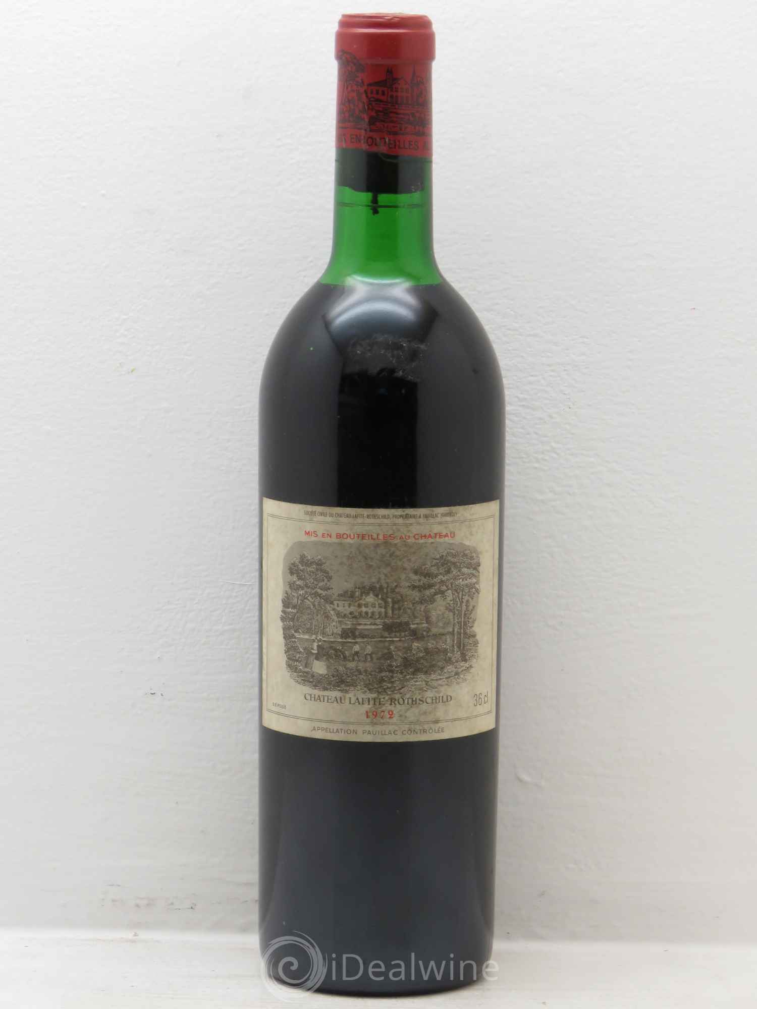 Château Lafite Rothschild 1er Grand Cru Classé 1972 - Lot de 1 bouteille - 0