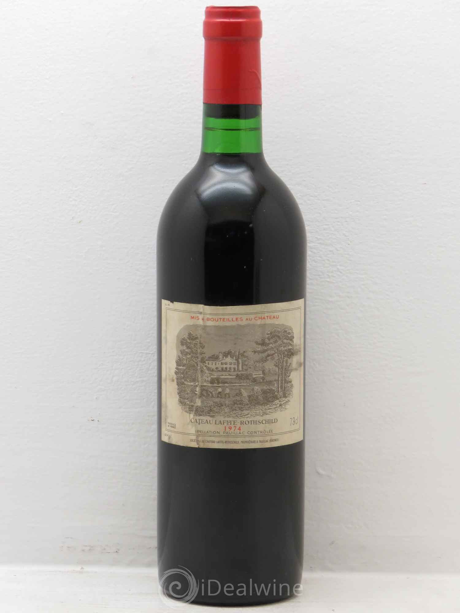 Château Lafite Rothschild 1er Grand Cru Classé 1974 - Lot de 1 bouteille - 0