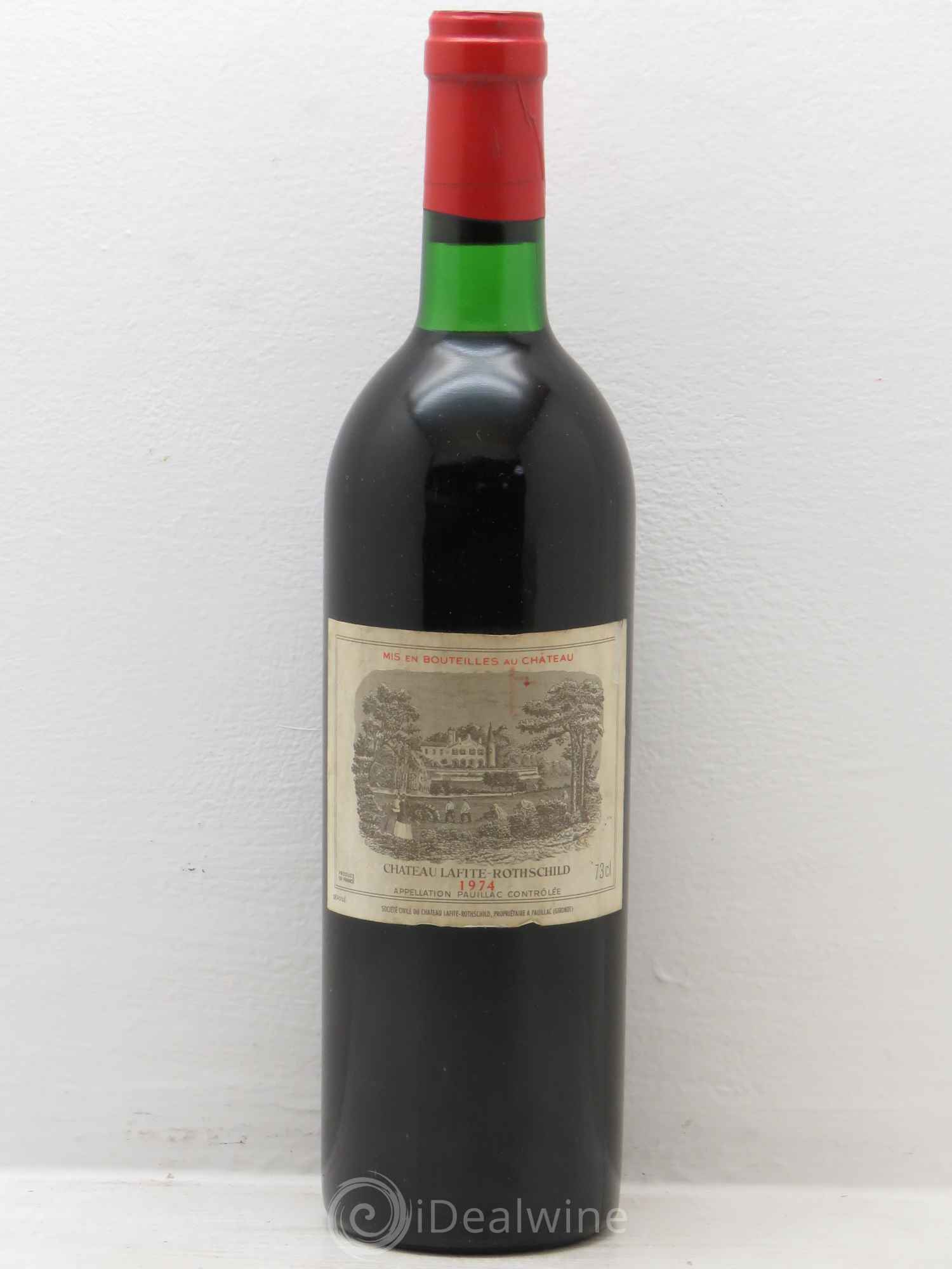 Château Lafite Rothschild 1er Grand Cru Classé 1974 - Lot de 1 bouteille - 0