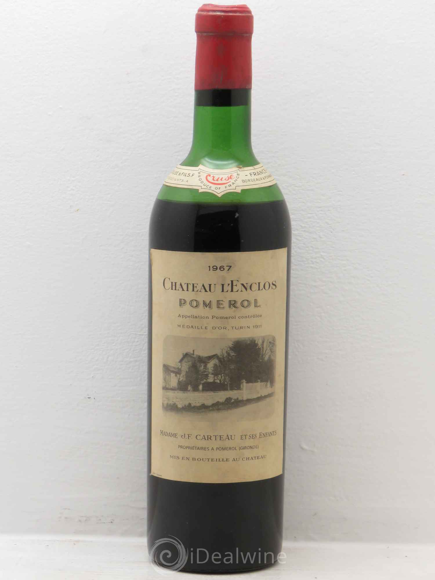 Château l' Enclos 1967 - Lot de 1 bouteille - 0