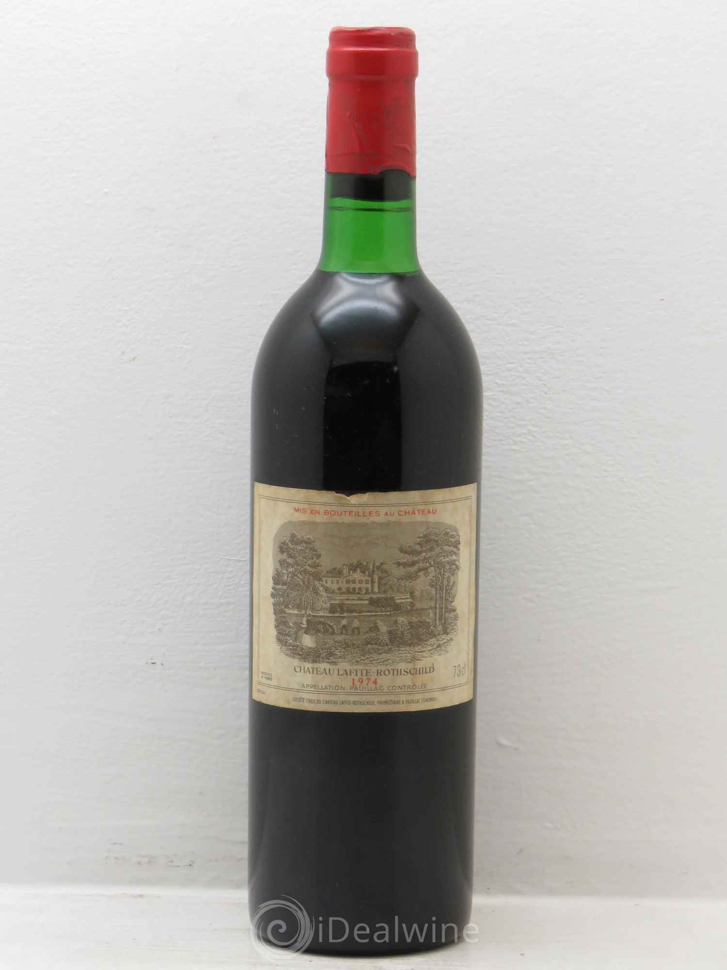 Château Lafite Rothschild 1er Grand Cru Classé 1974 - Lot de 1 bouteille - 0