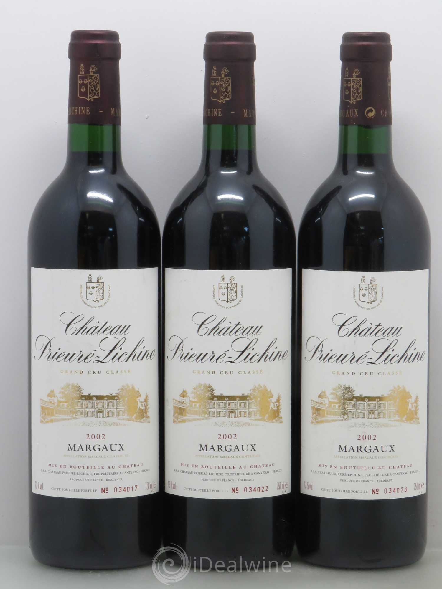 Château Prieuré Lichine 4ème Grand Cru Classé 2002 - Lot de 6 bouteilles - 2