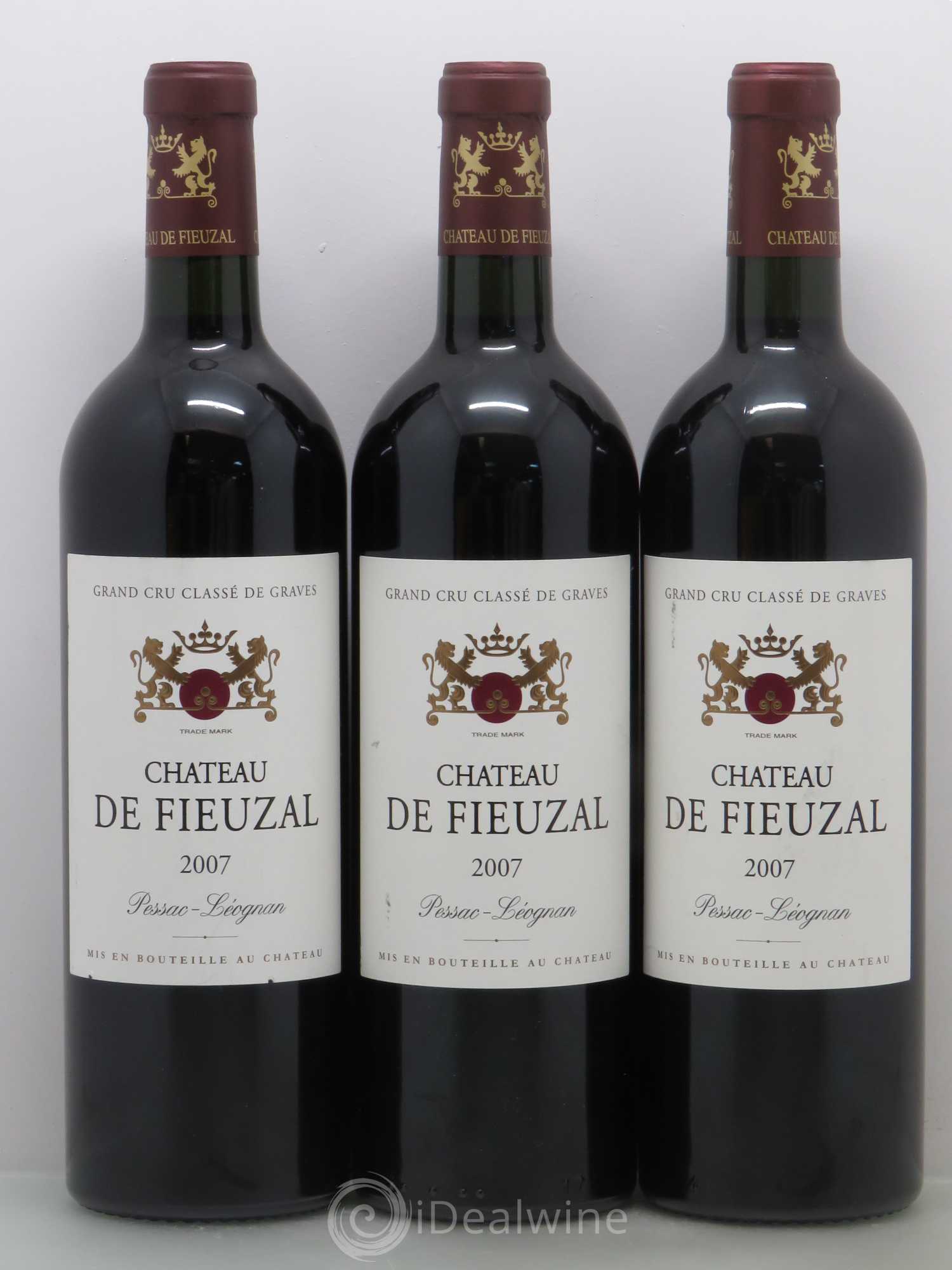 Château de Fieuzal Cru Classé de Graves 2007 - Lot de 6 bouteilles - 2