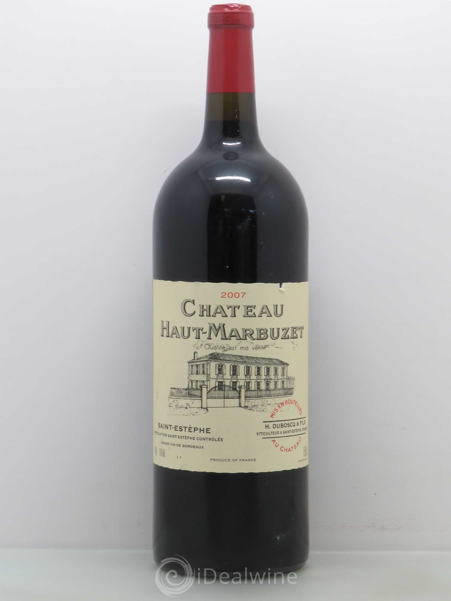 Château Haut Marbuzet 2007 - Lot de 1 magnum - 0