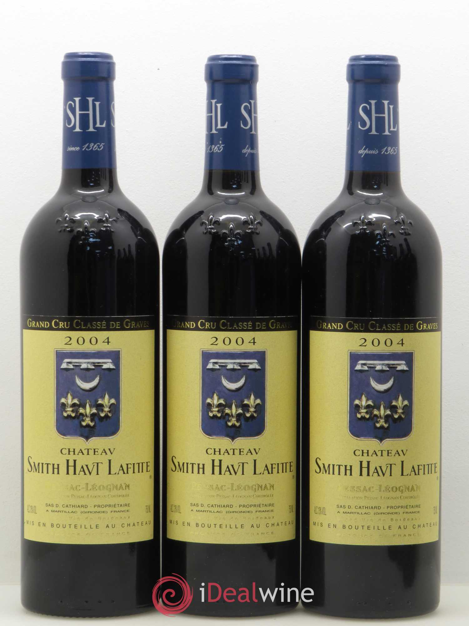 Château Smith Haut Lafitte Cru Classé de Graves 2004 - Lot de 6 bouteilles - 1