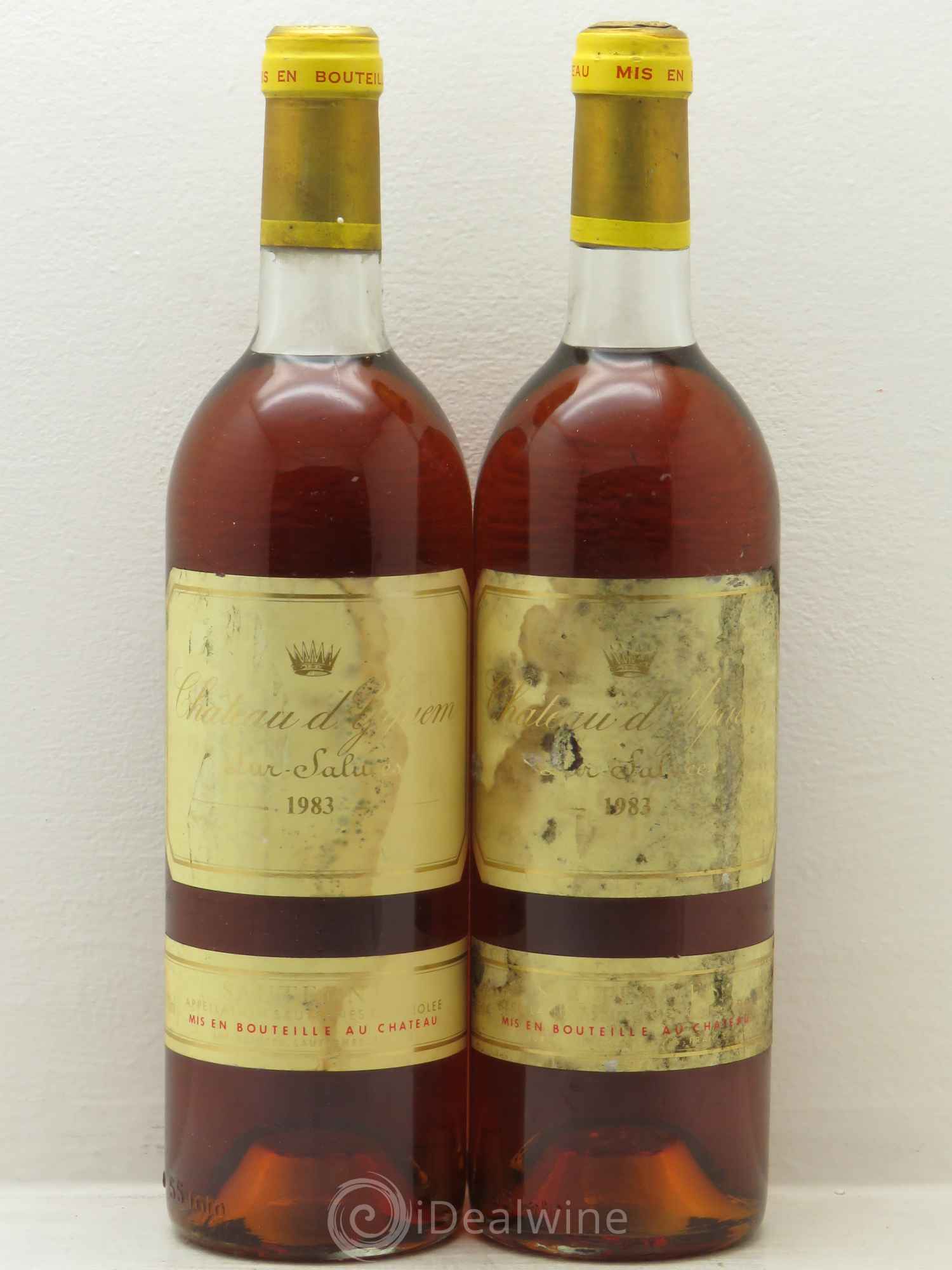 Château d' Yquem 1er Cru Classé Supérieur 1983 - Lotto di 2 bottiglie - 0