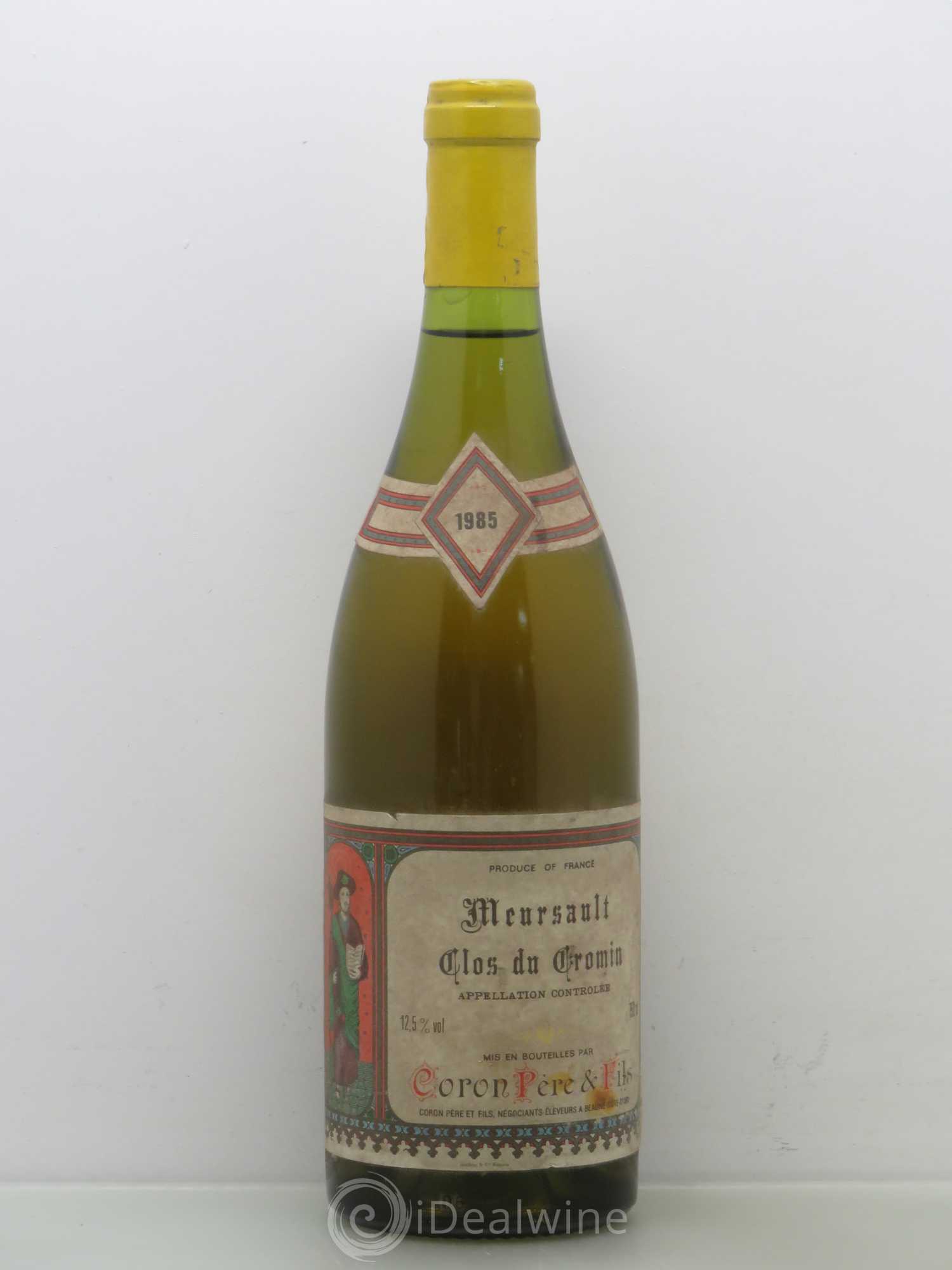 Meursault Clos du Cromin - Coron Père et Fils 1985 - Posten von 1 Flasche - 0