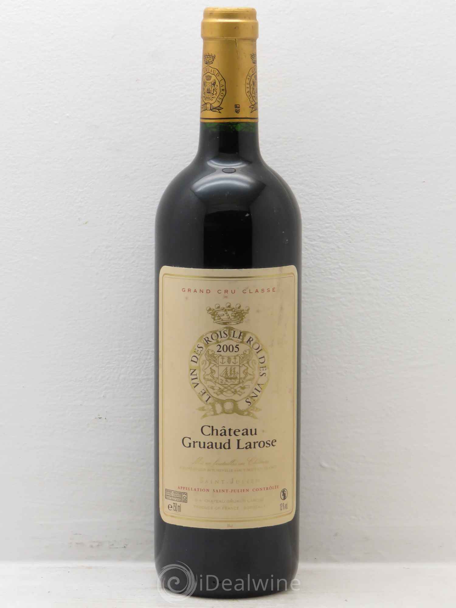 Château Gruaud Larose 2ème Grand Cru Classé 2005 - Lot de 1 bouteille - 0