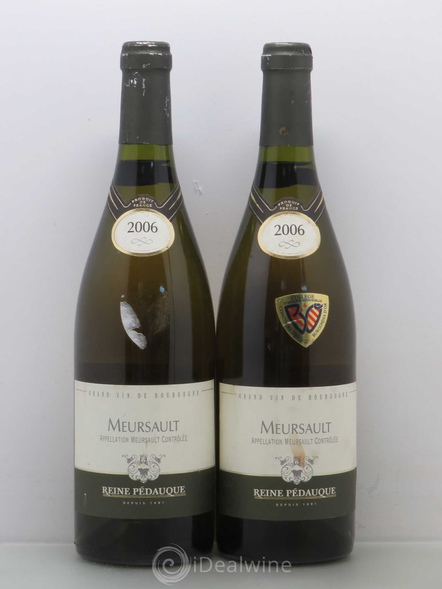 Meursault Reine Pedauque 2006 - Lot de 2 bouteilles - 0