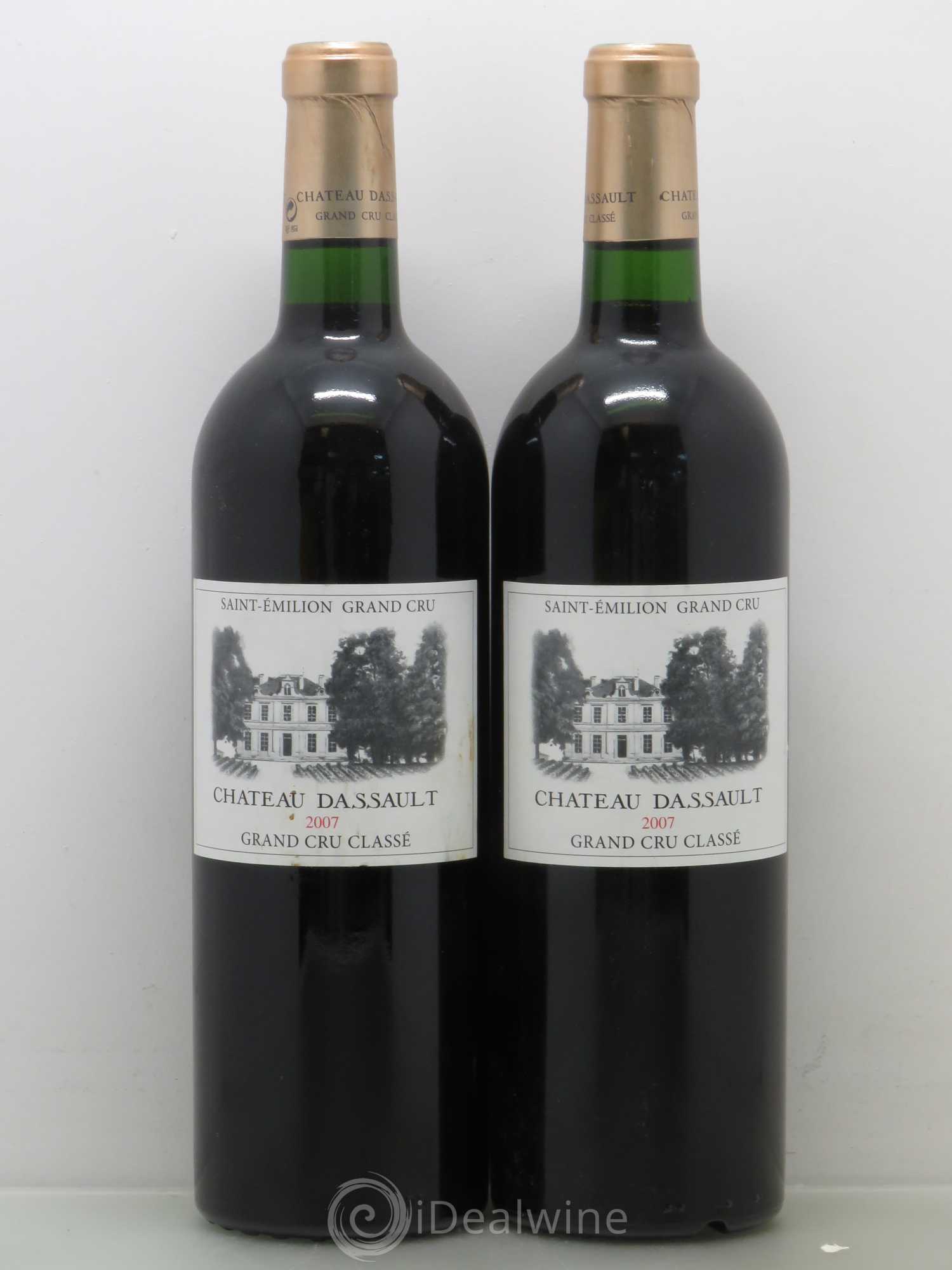 Château Dassault Grand Cru Classé 2007 - Lot de 2 bouteilles - 0