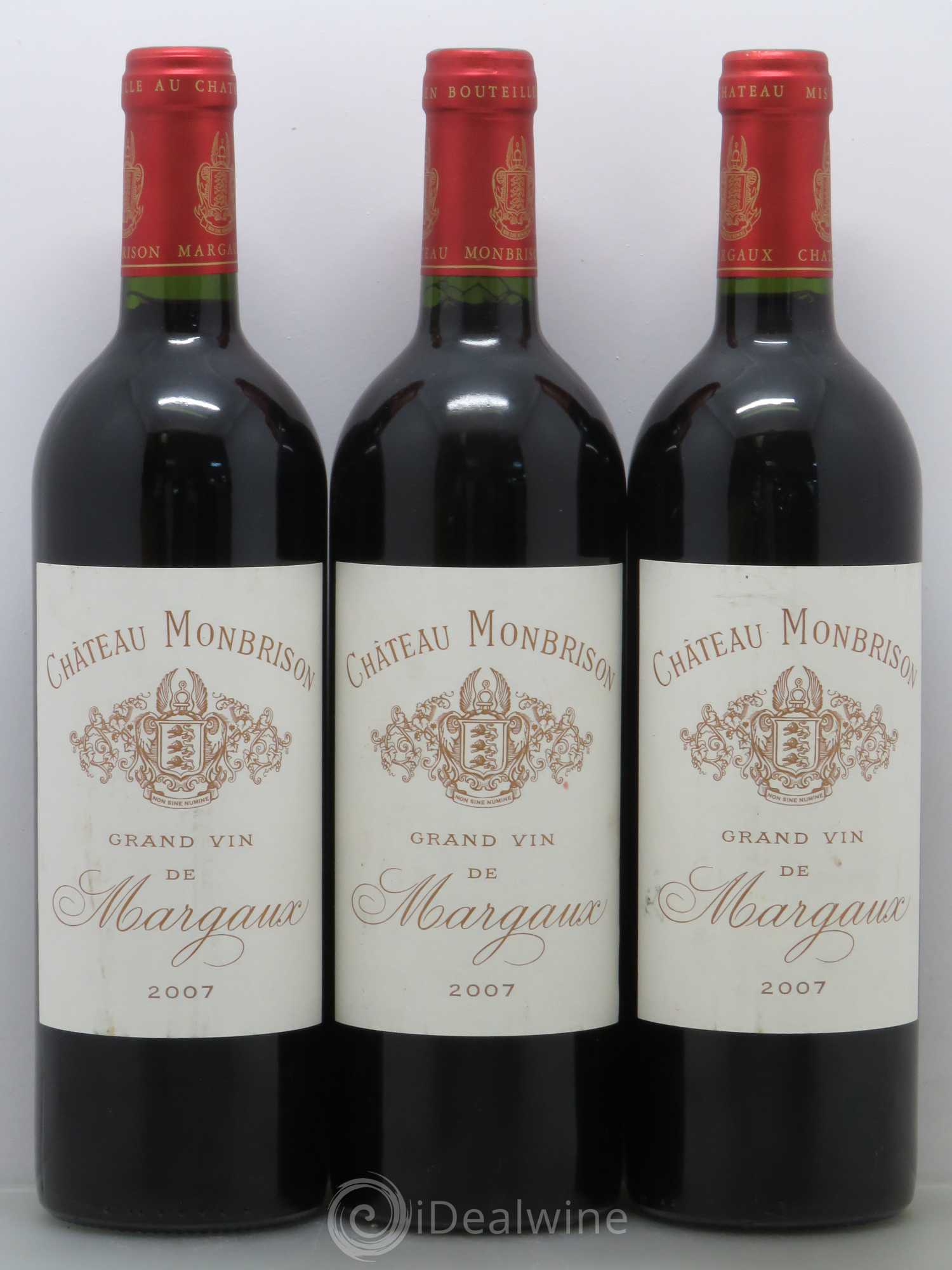 Château Monbrison 2007 - Lot de 3 bouteilles - 0