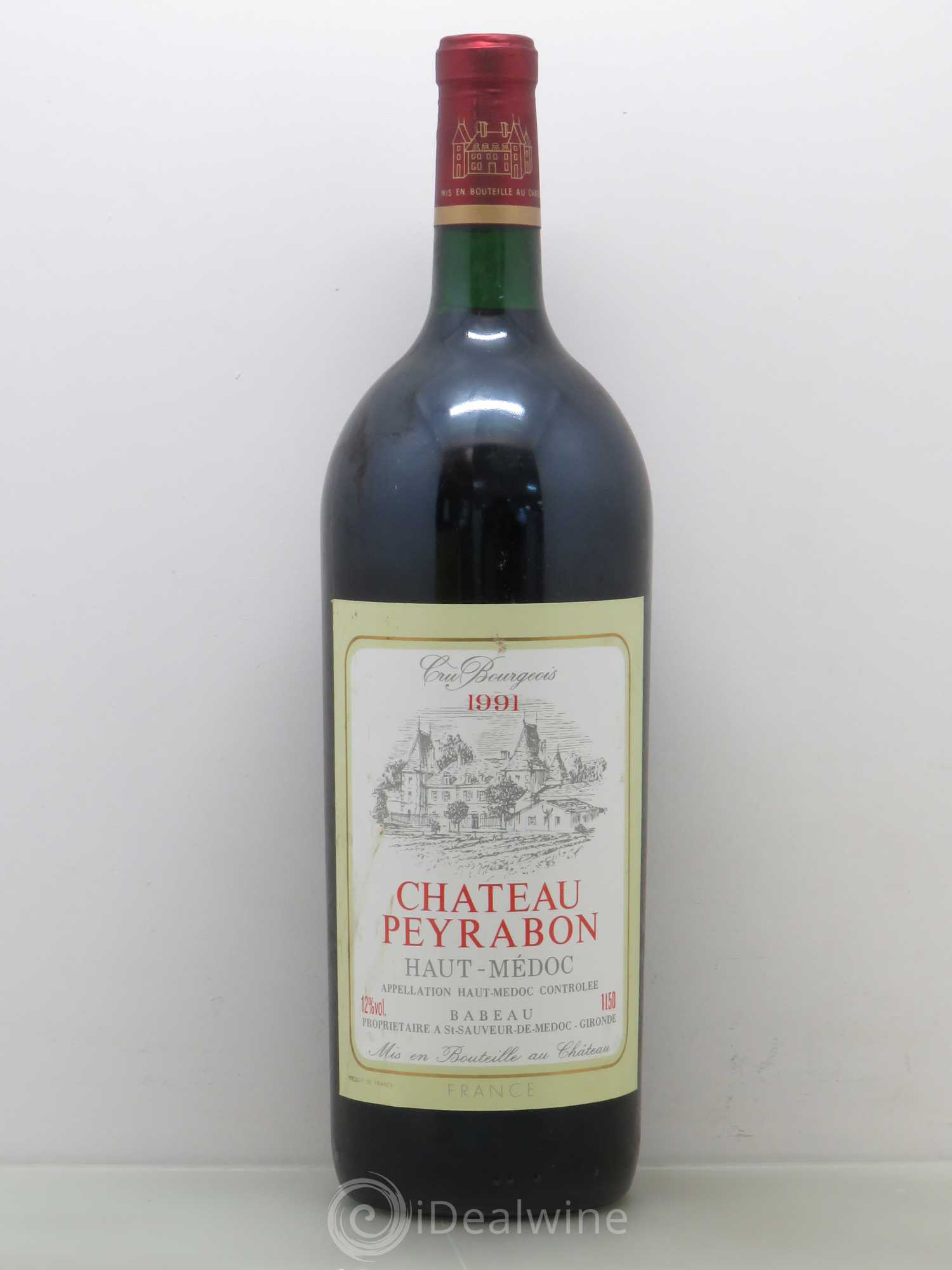 Château Peyrabon Cru Bourgeois 1991 - Lot de 1 magnum - 0