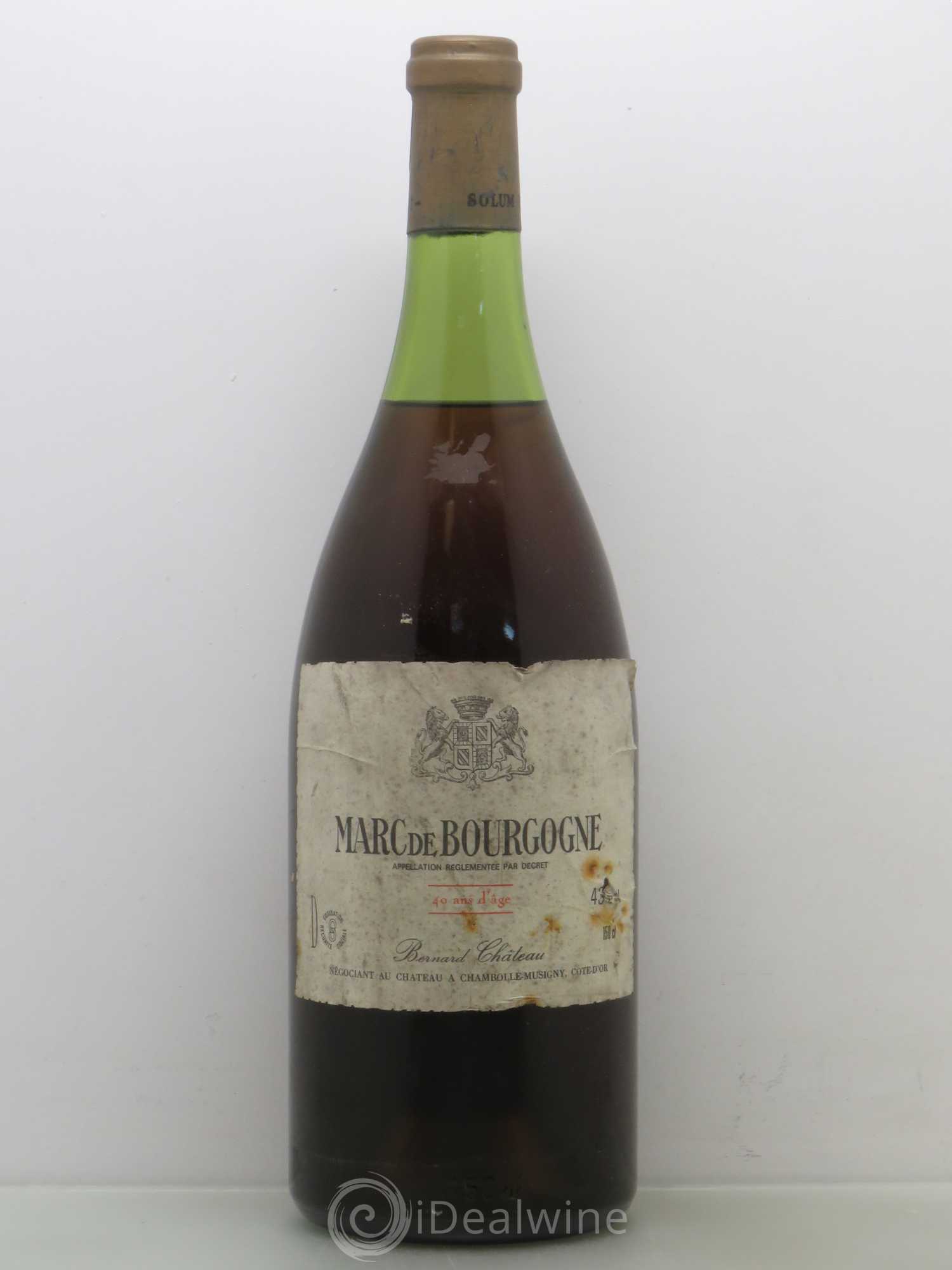 Marc de Bourgogne 40 ans - Bernard Château - Posten von 1 Magnum - 0