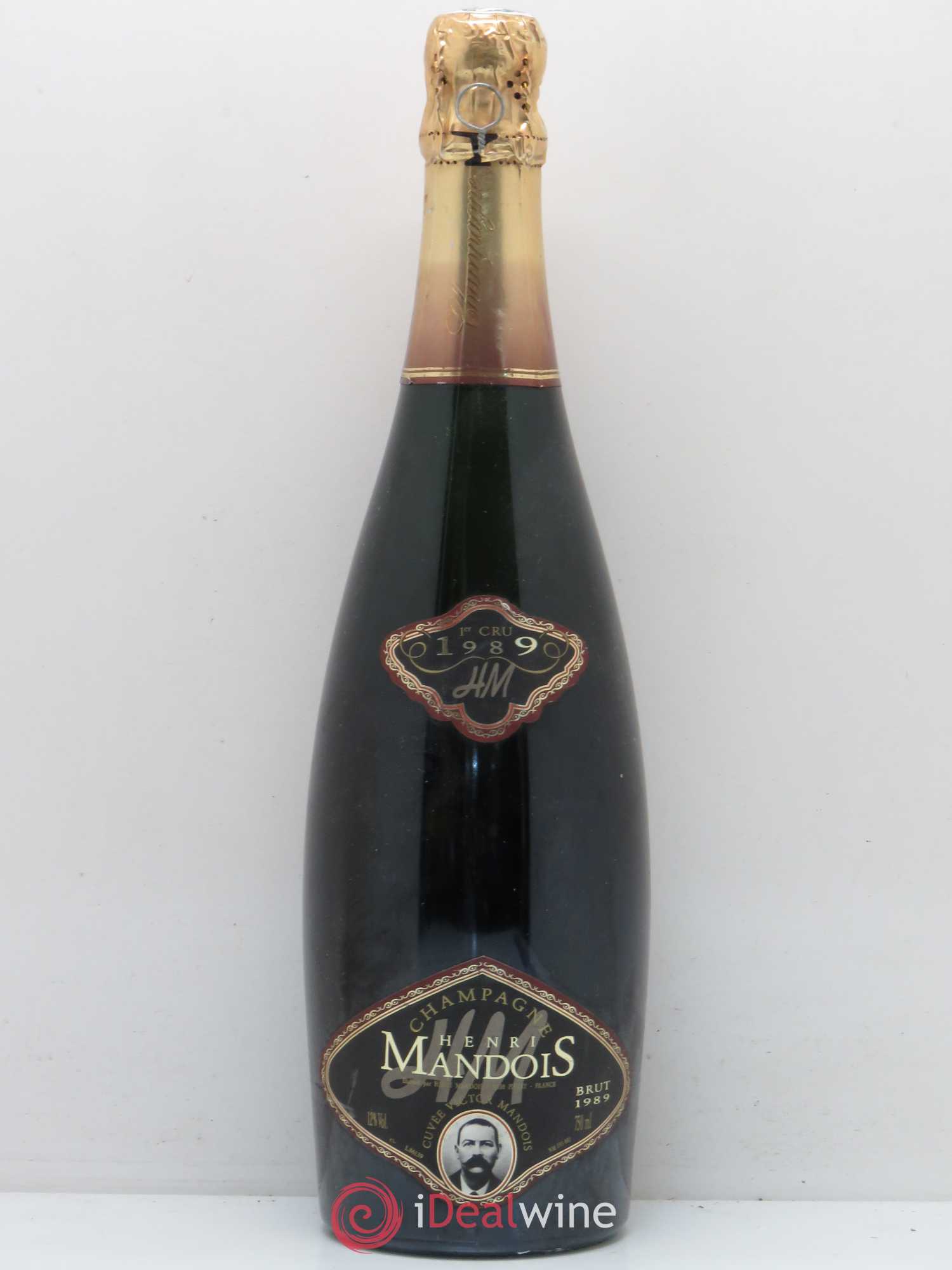 Champagne Mandois 1989 - Lot de 1 bouteille - 0