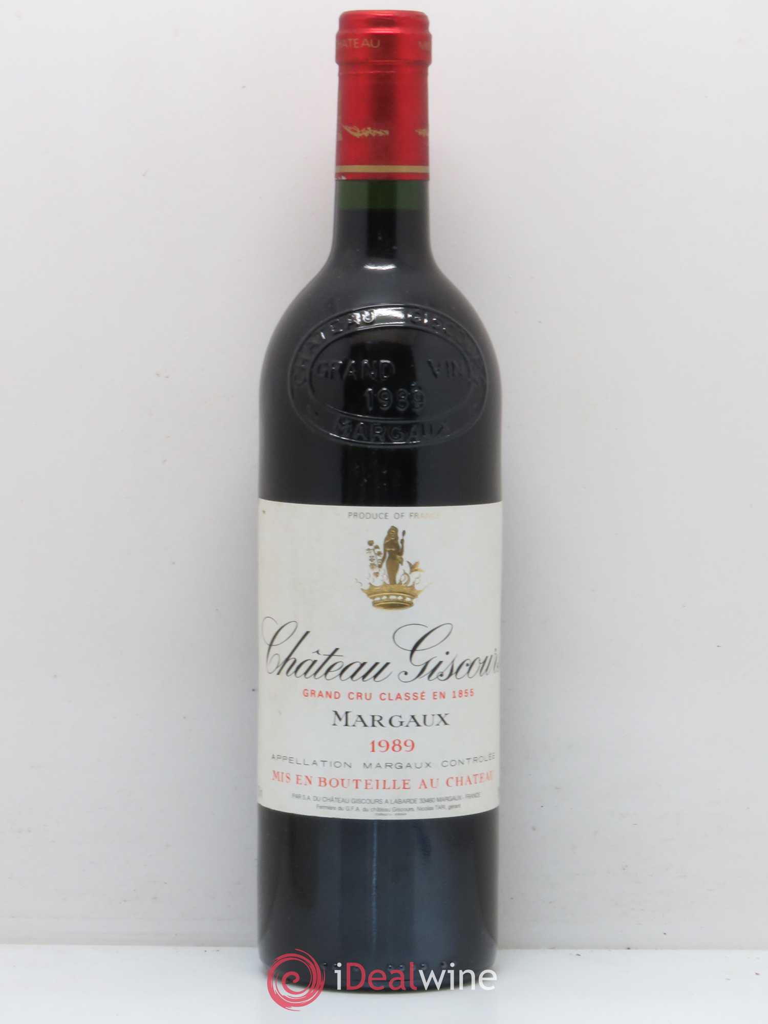 Château Giscours 3ème Grand Cru Classé 1989 - Lot de 1 bouteille - 0