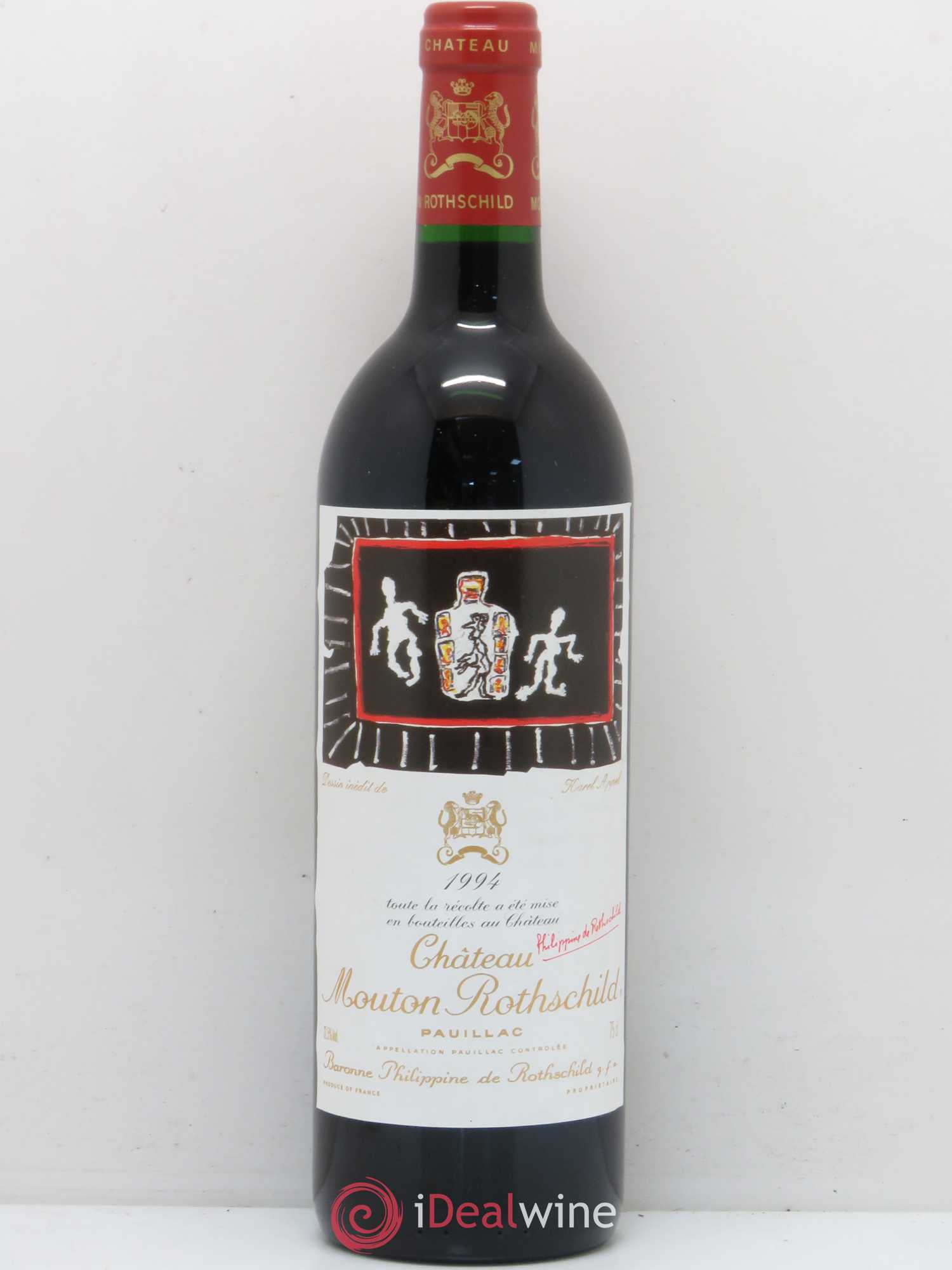 Château Mouton Rothschild 1er Grand Cru Classé 1994 - Lot de 1 bouteille - 0