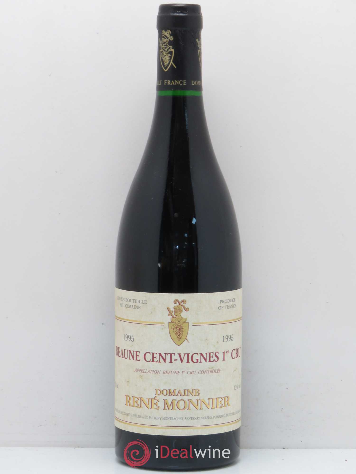 Beaune 1er Cru Cent Vignes R. Monnier 1995 - Lot de 1 bouteille - 0