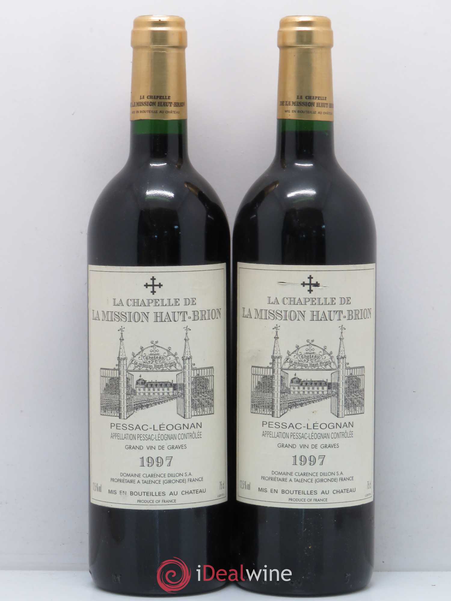 La Chapelle de La Mission Haut-Brion Second Vin 1997 - Lot de 2 bouteilles - 0