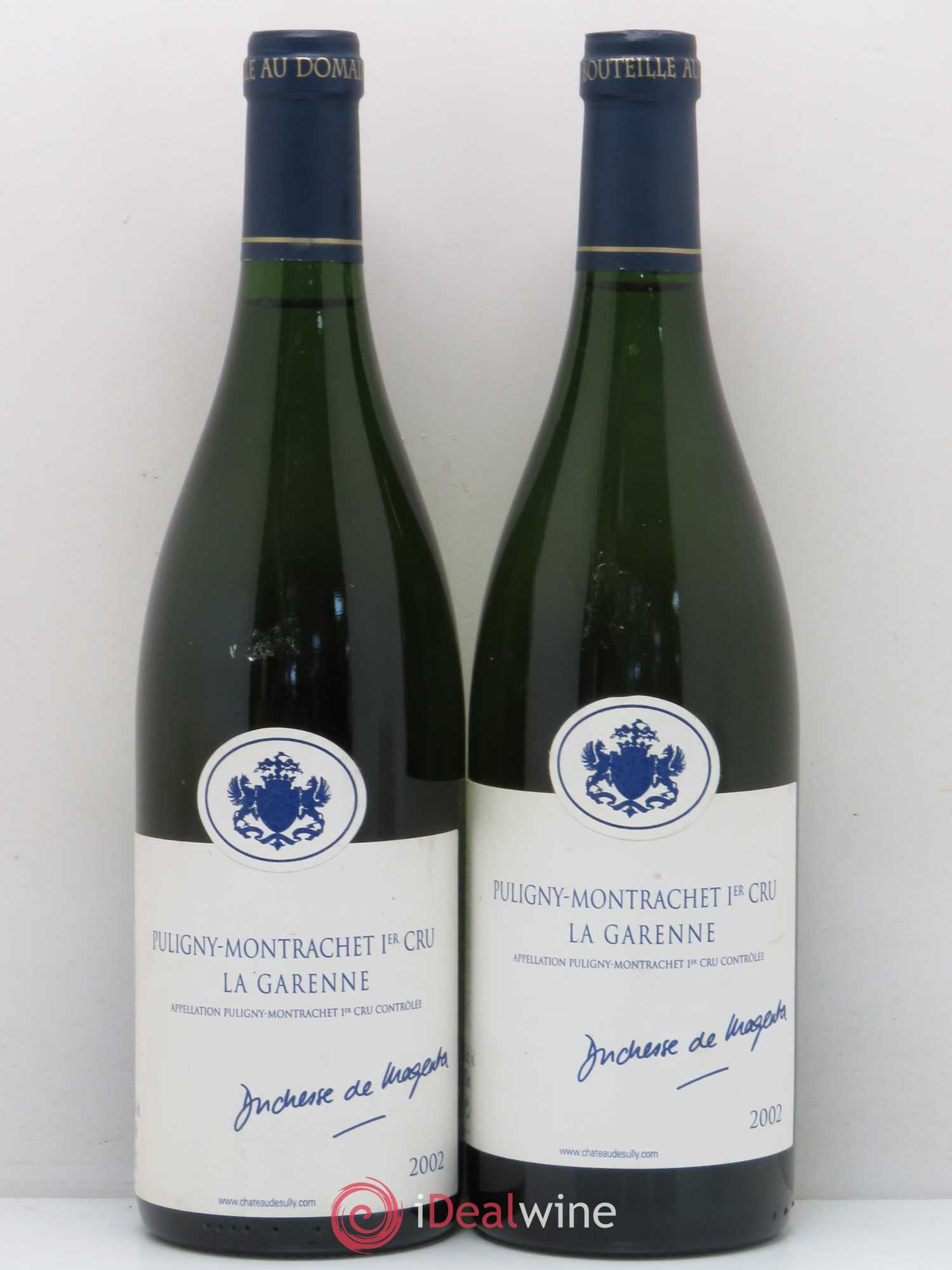 Puligny-Montrachet 1er Cru La Garenne Magenta 2002 - Posten von 2 Flaschen - 0