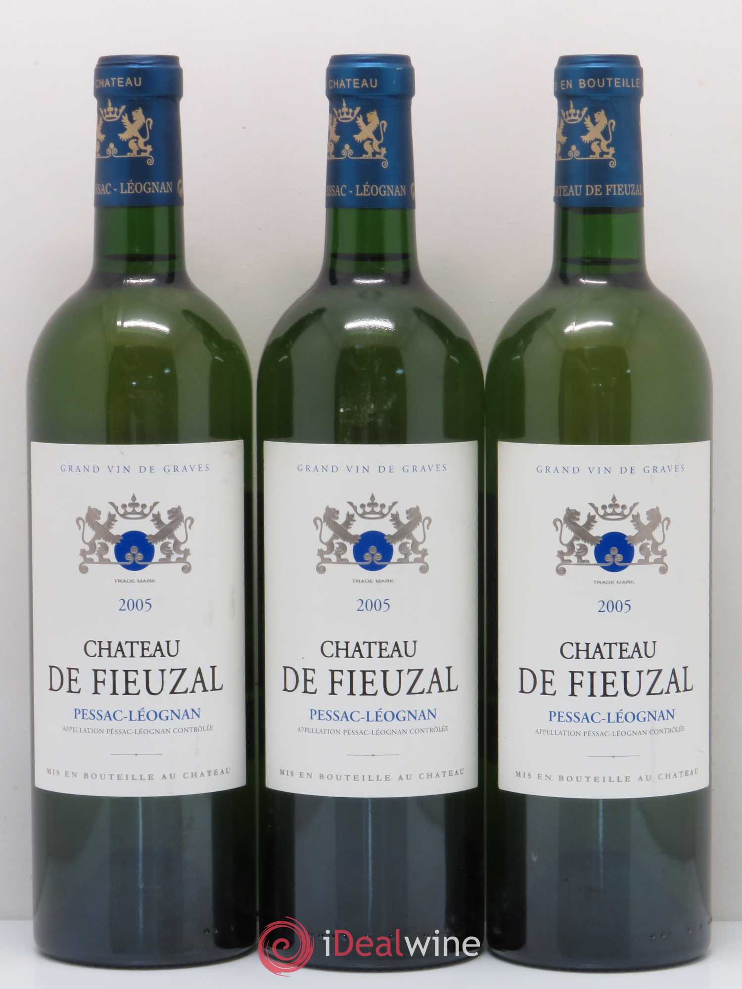 Château de Fieuzal 2005 - Lot de 3 bouteilles - 0