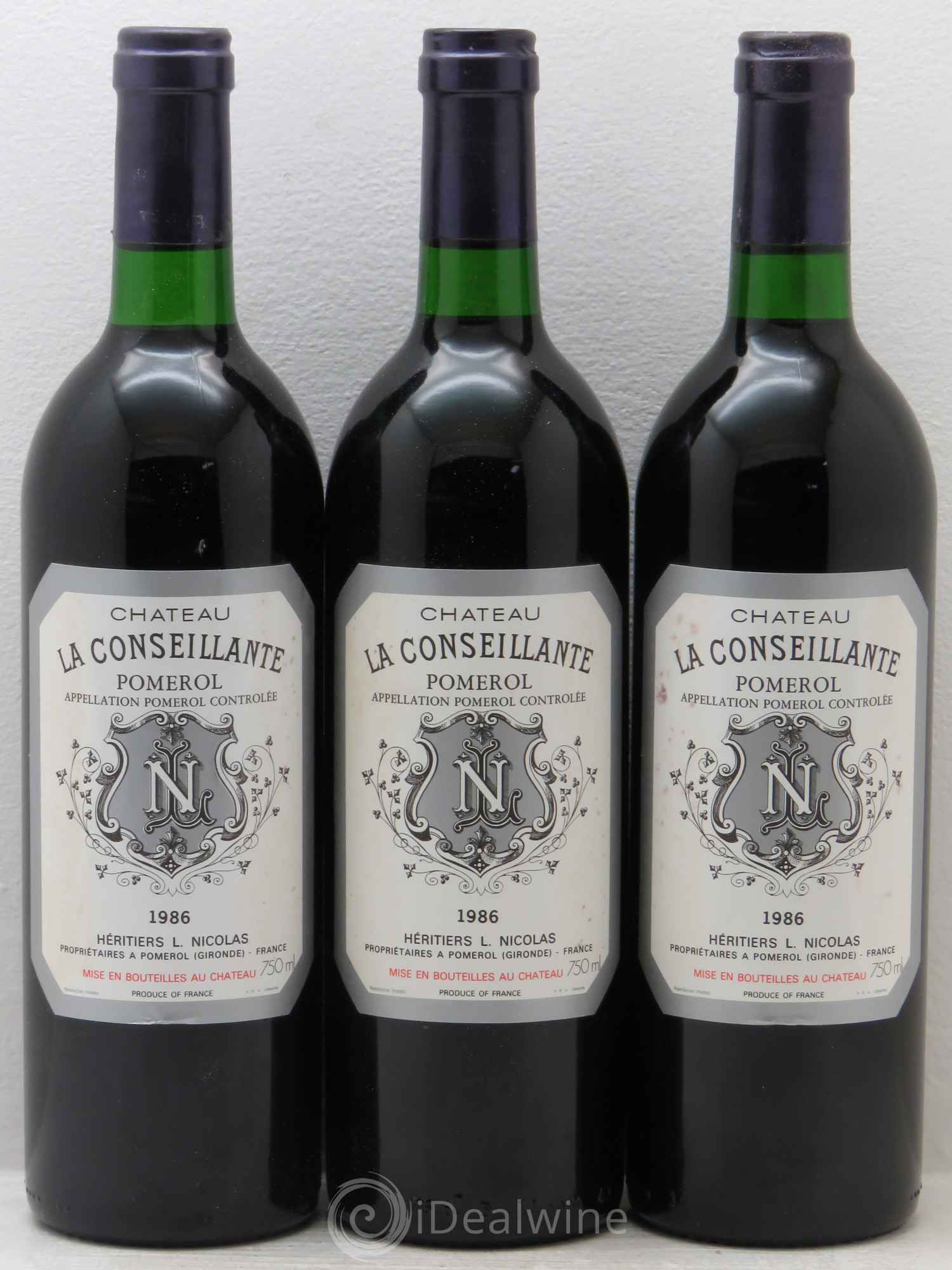 Château la Conseillante 1986 - Lot de 12 bouteilles - 3