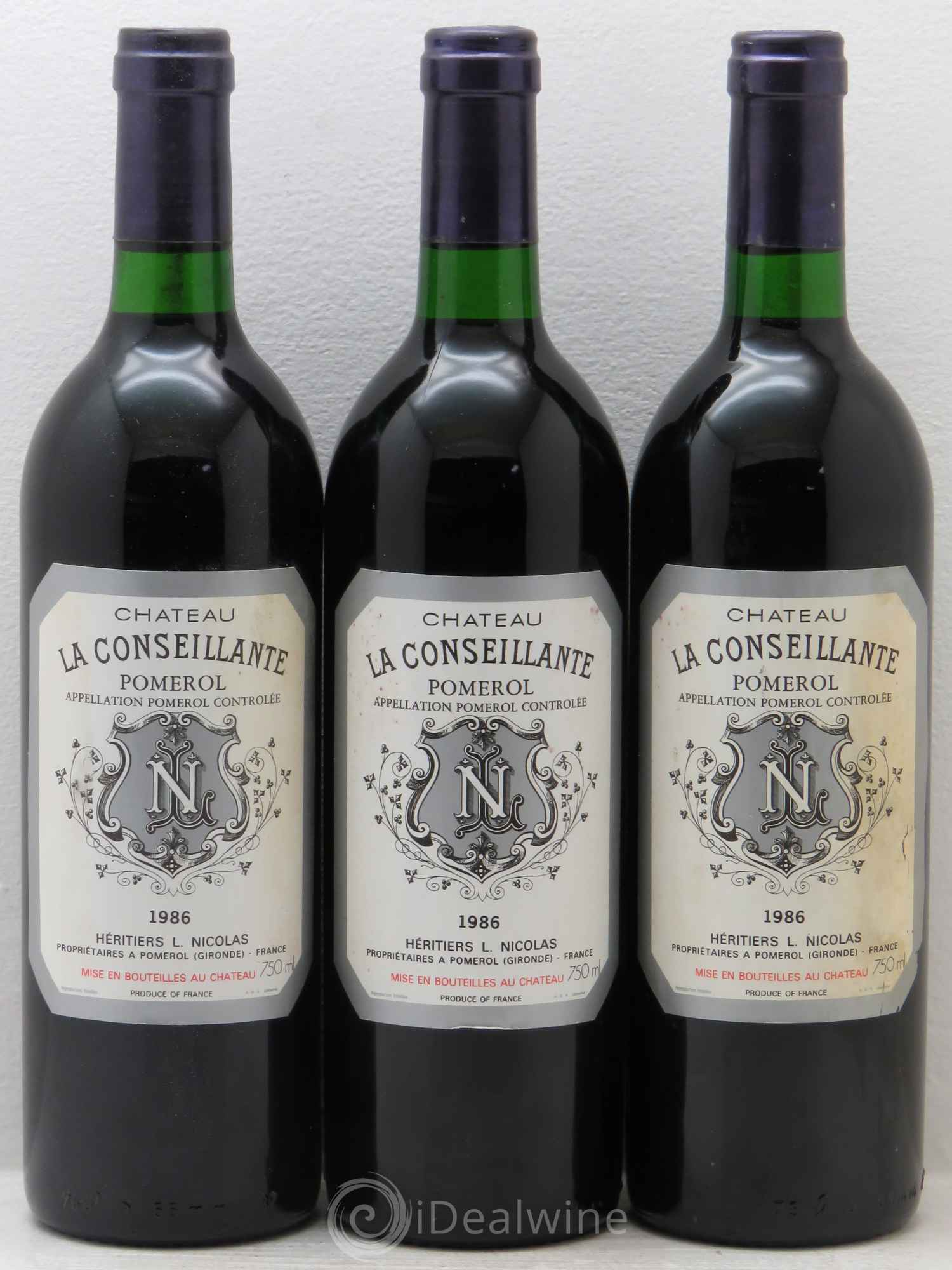 Château la Conseillante 1986 - Lot de 12 bouteilles - 4