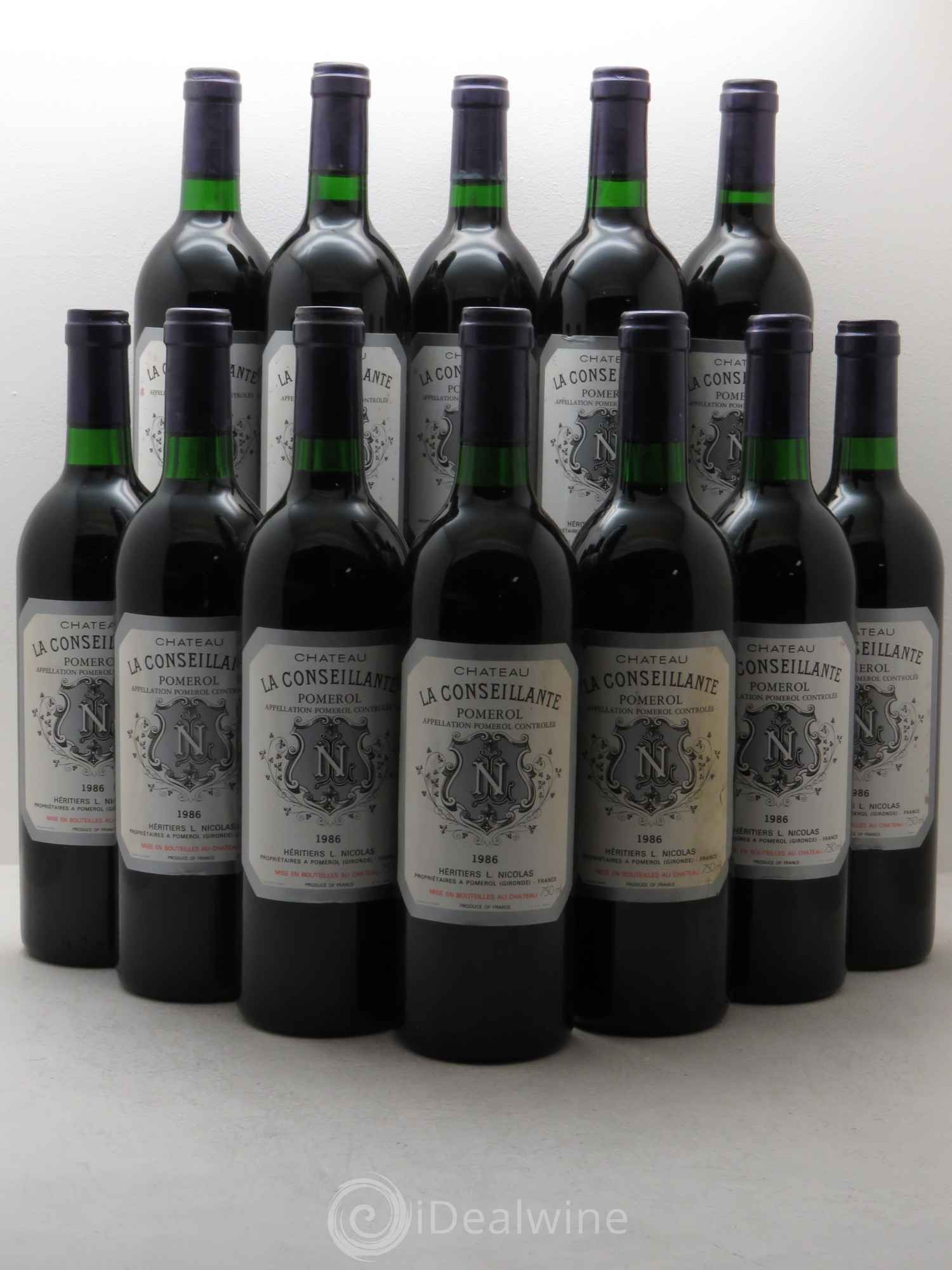 Château la Conseillante 1986 - Lot de 12 bouteilles - 0