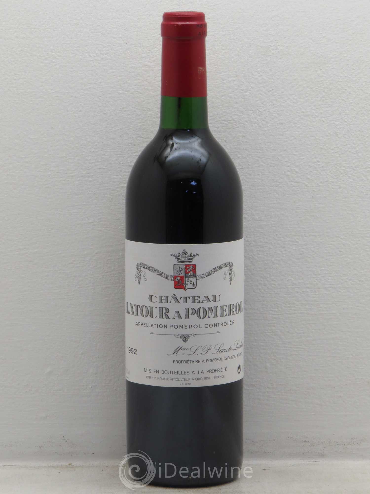 Château Latour à Pomerol 1992 - Lot de 1 bouteille - 0