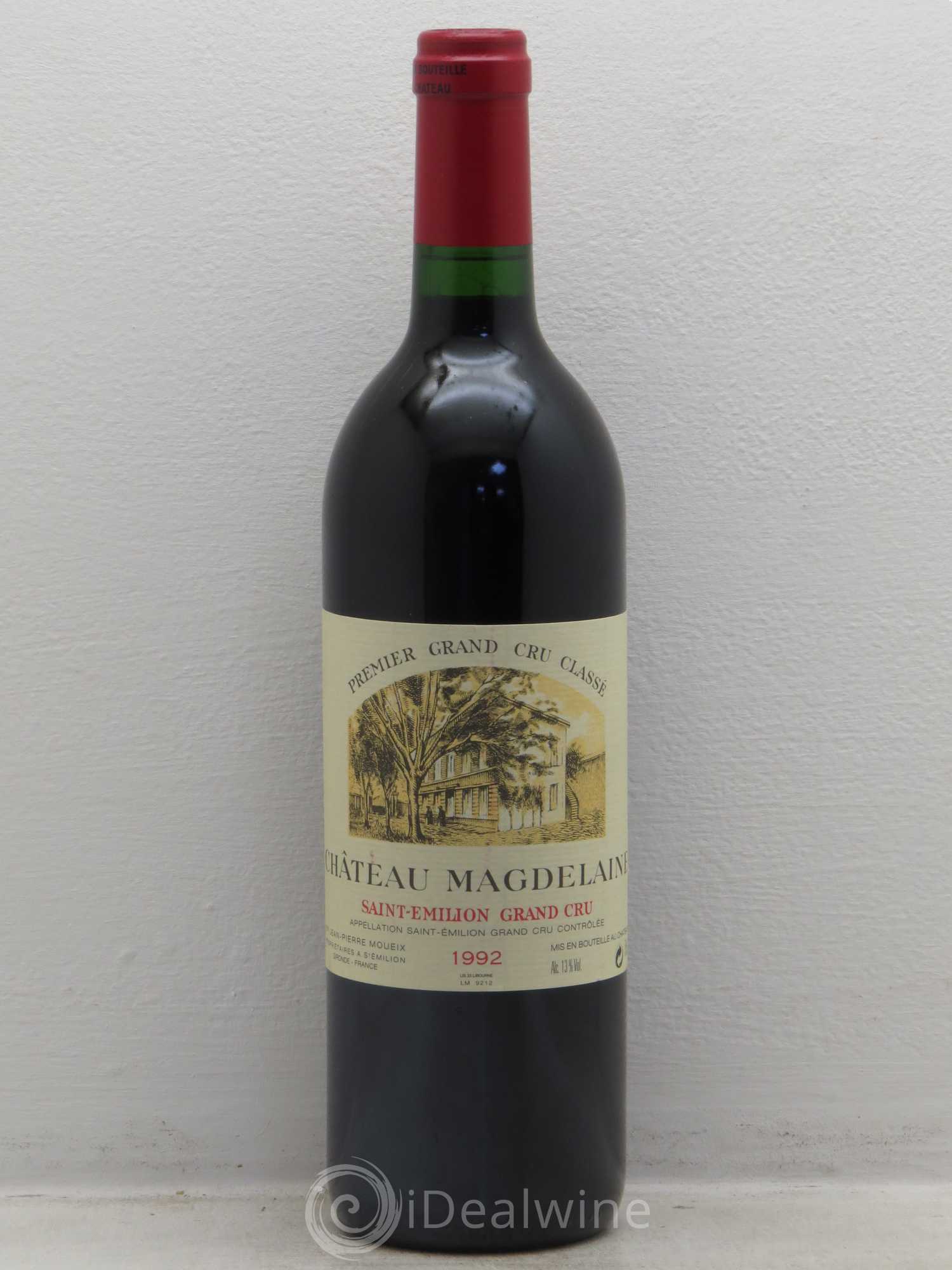 Château Magdelaine 1992 - Lot de 1 bouteille - 0