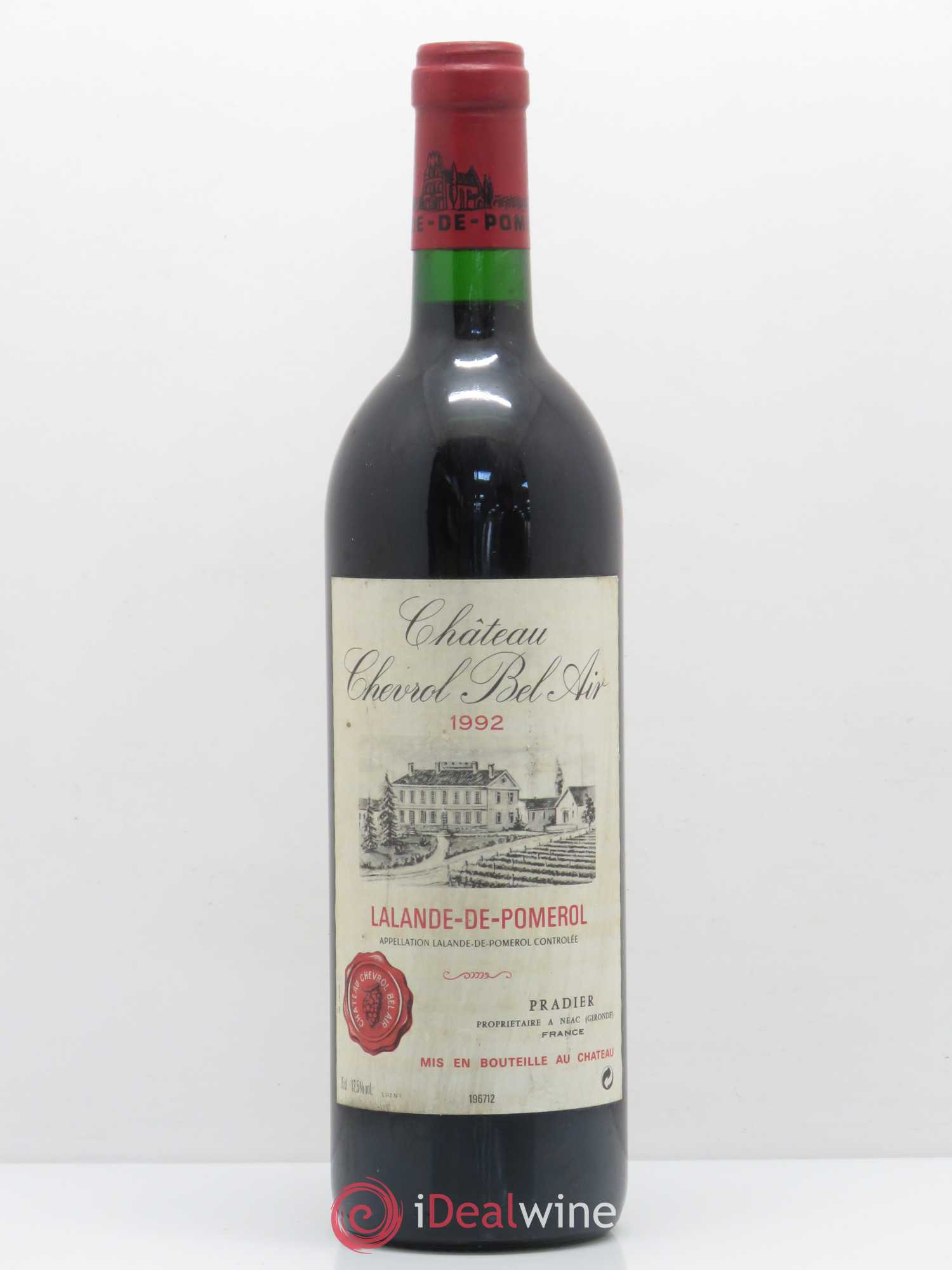Bordeaux 1992 - Posten von 1 Flasche - 0