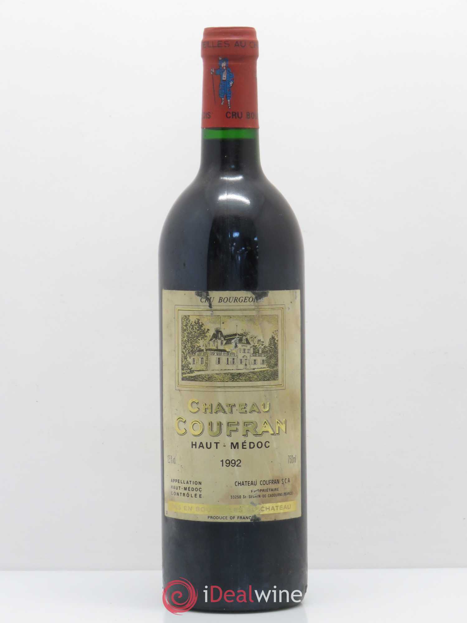 Château Coufran Cru Bourgeois (sans prix de réserve) 1992 - Lot de 1 bouteille - 0