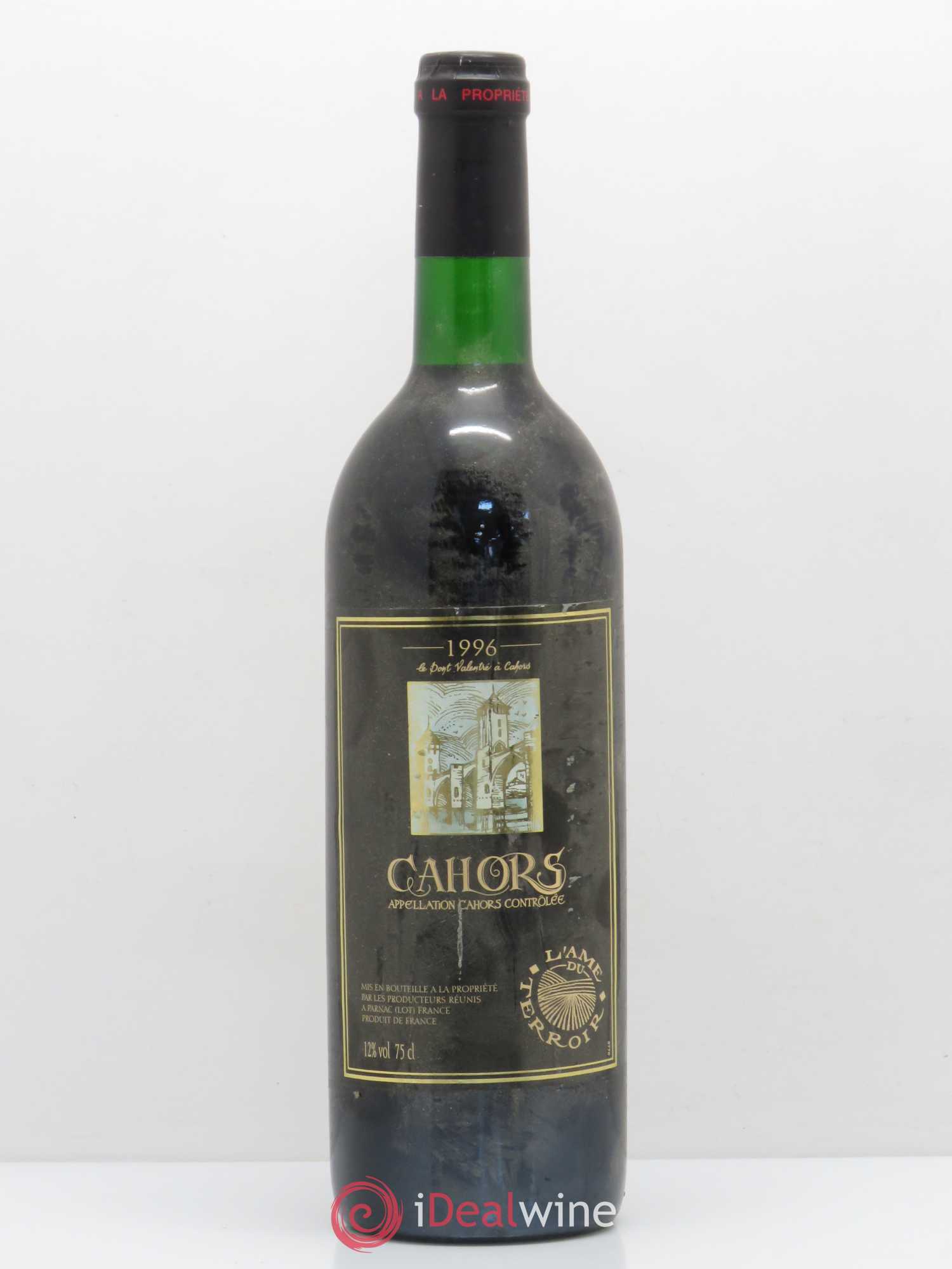 Cahors L'Âme du Terroir (sans prix de réserve) 1996 - Posten von 1 Flasche - 0
