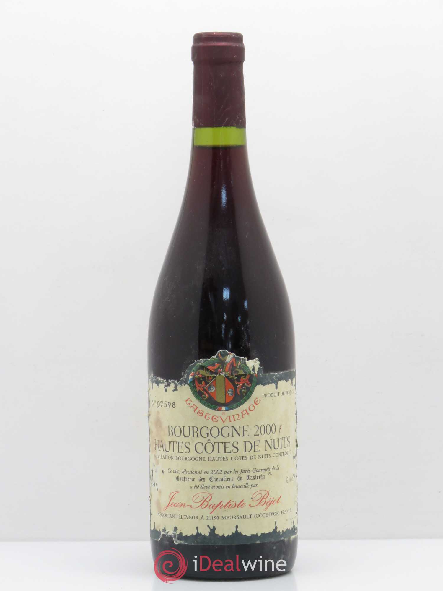 Hautes-Côtes de Nuits Tastevinage JB Bejot 2000 - Posten von 1 Flasche - 0